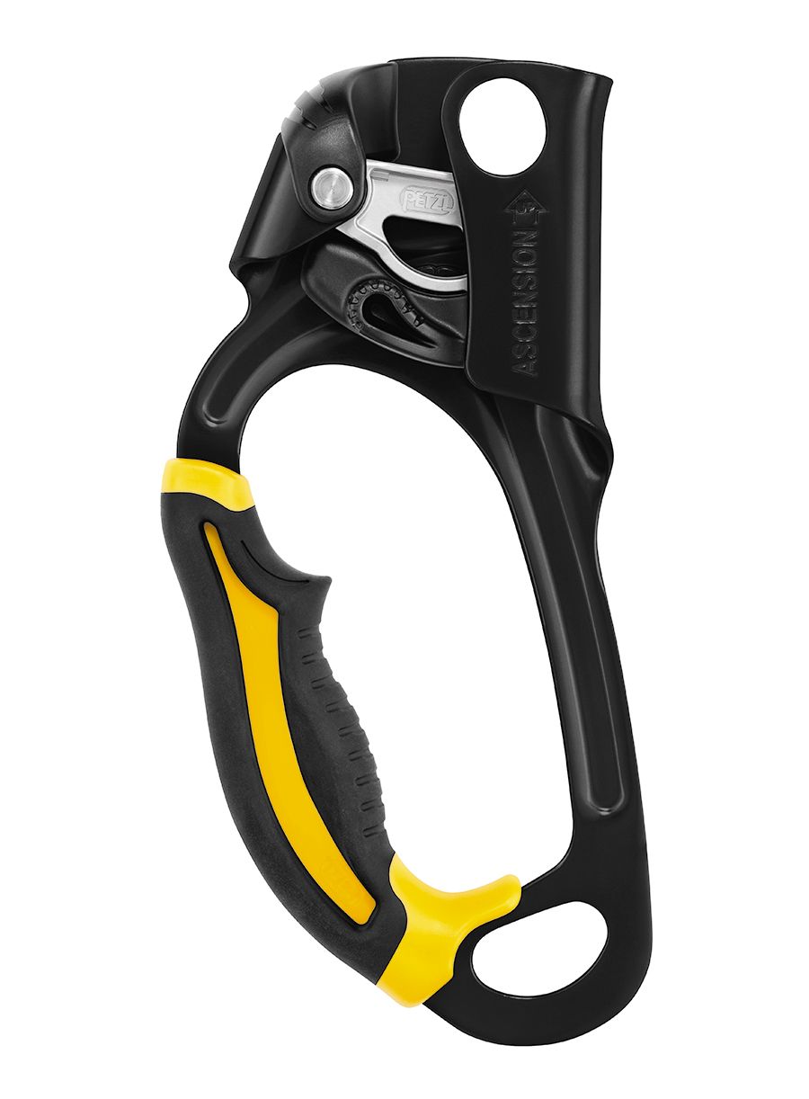 Самохват Petzl Ascension left (Poignee) - black/yellow