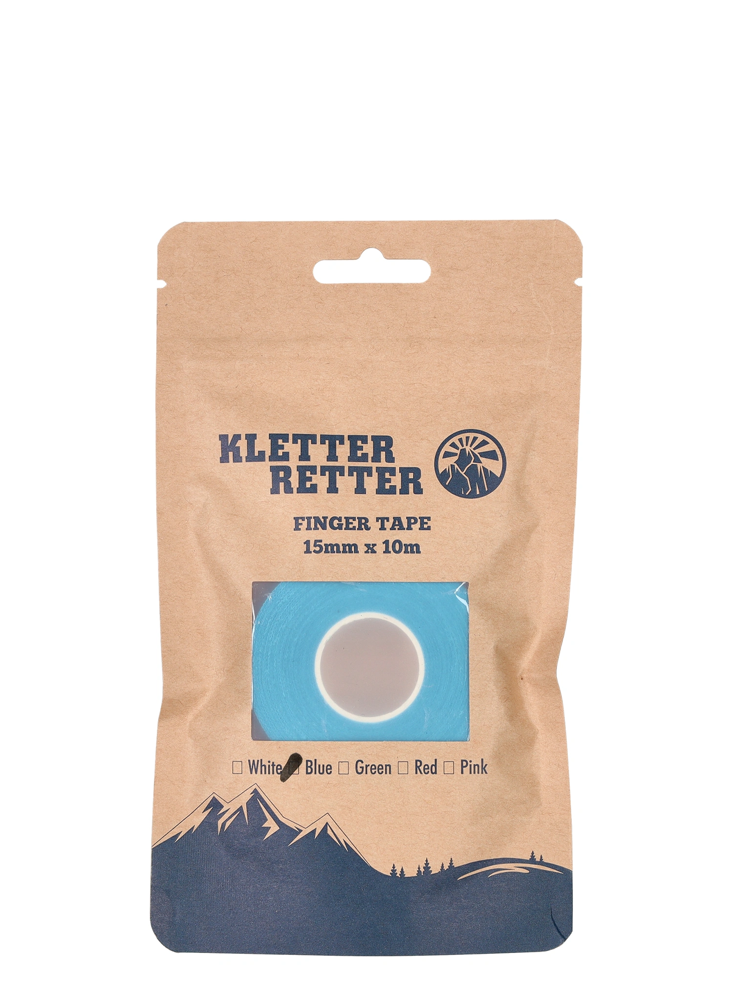 Кинезио лента за катерене Kletter Retter Finger Tape 15 mm 10 m - blue