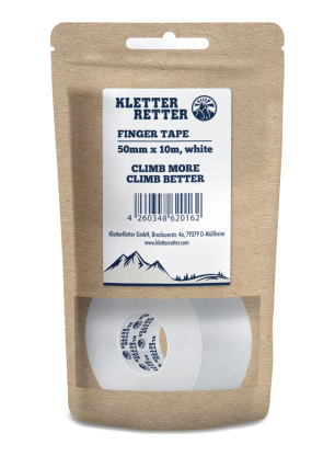Кинезио лента за катерене Kletter Retter Tape 50 mm 10 m - white