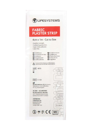 Пластири за пришки Lifesystems Fabric Strip 4m x 1m x 3m - nude
