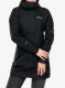 Дамско яке за дъжд Berghaus Omeara Long Shell Jacket - black/black