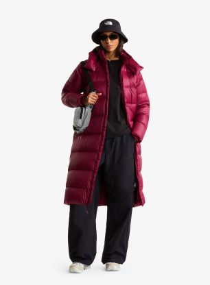Дамско пухено палто The North Face Hydrenalite City Long Down Hooded Parka - crush