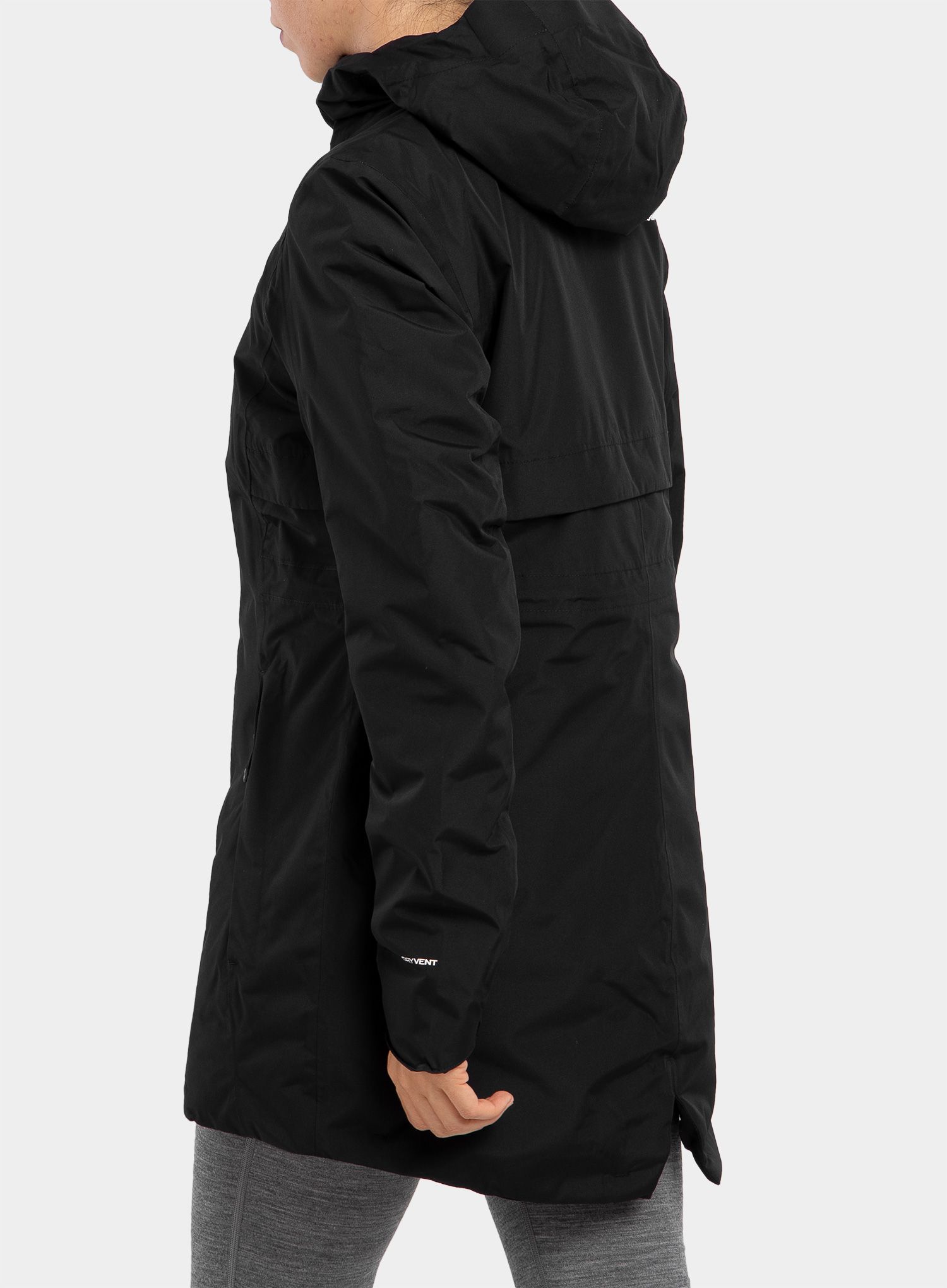 Дамско палто The North Face Hikesteller Insulated Parka - tnf black/tnf black