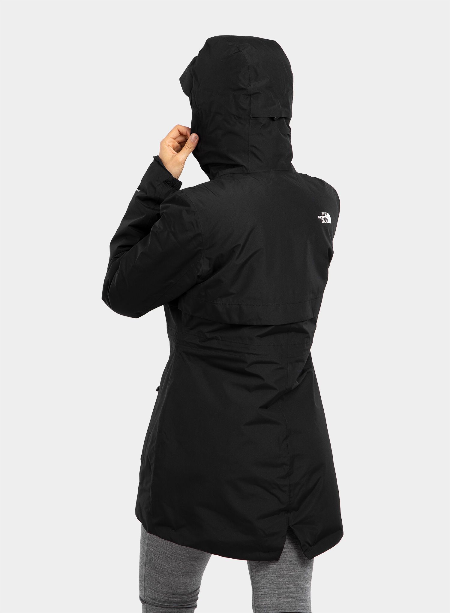 Дамско палто The North Face Hikesteller Insulated Parka - tnf black/tnf black