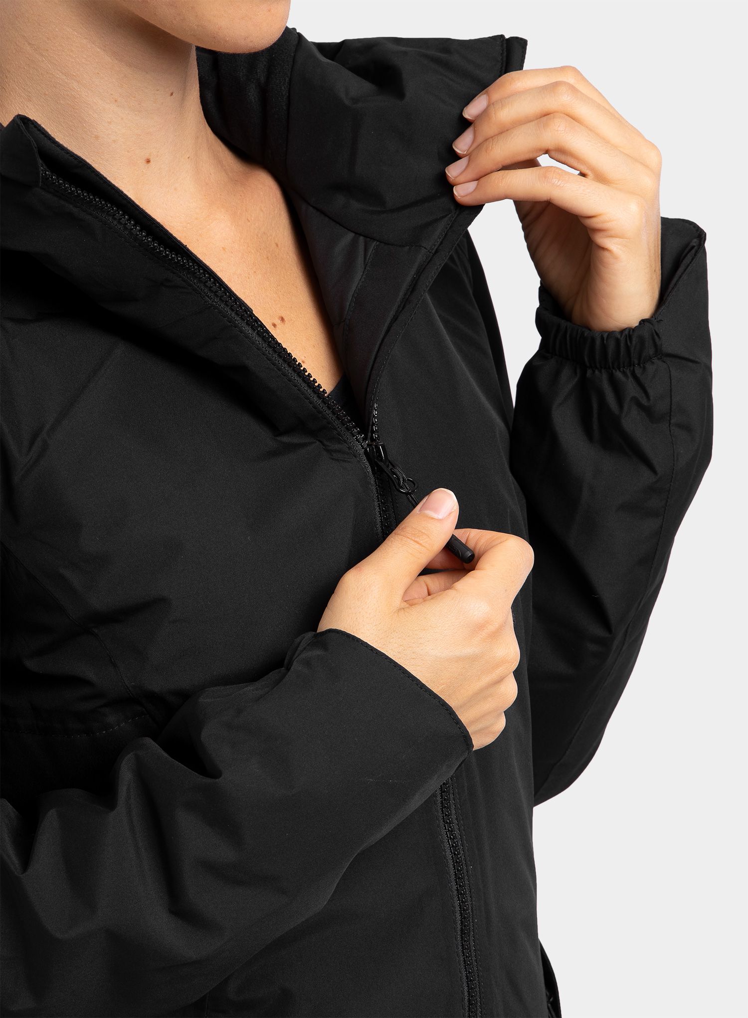 Дамско палто The North Face Hikesteller Insulated Parka - tnf black/tnf black