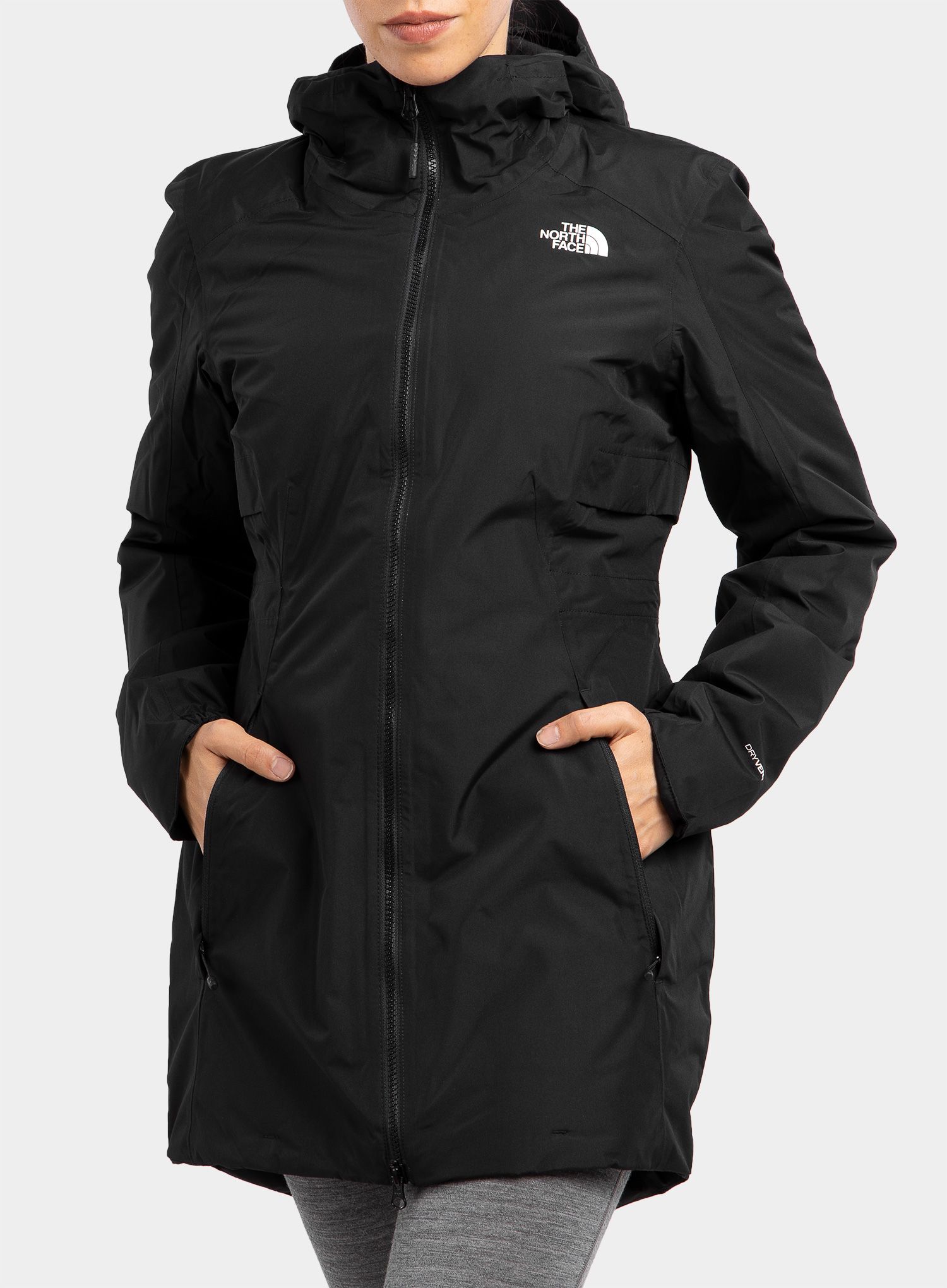 Дамско палто The North Face Hikesteller Insulated Parka - tnf black/tnf black