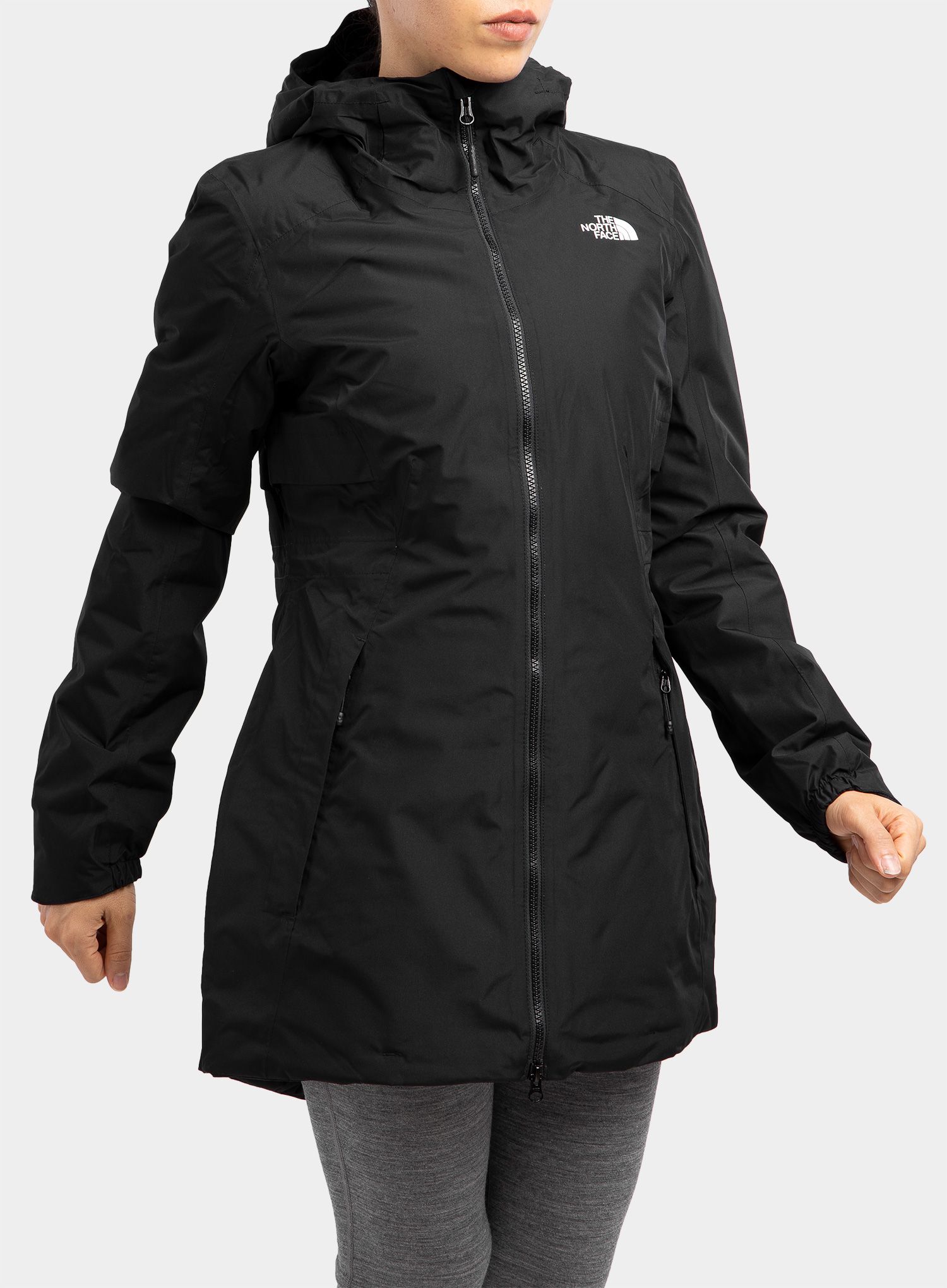 Дамско палто The North Face Hikesteller Insulated Parka - tnf black/tnf black