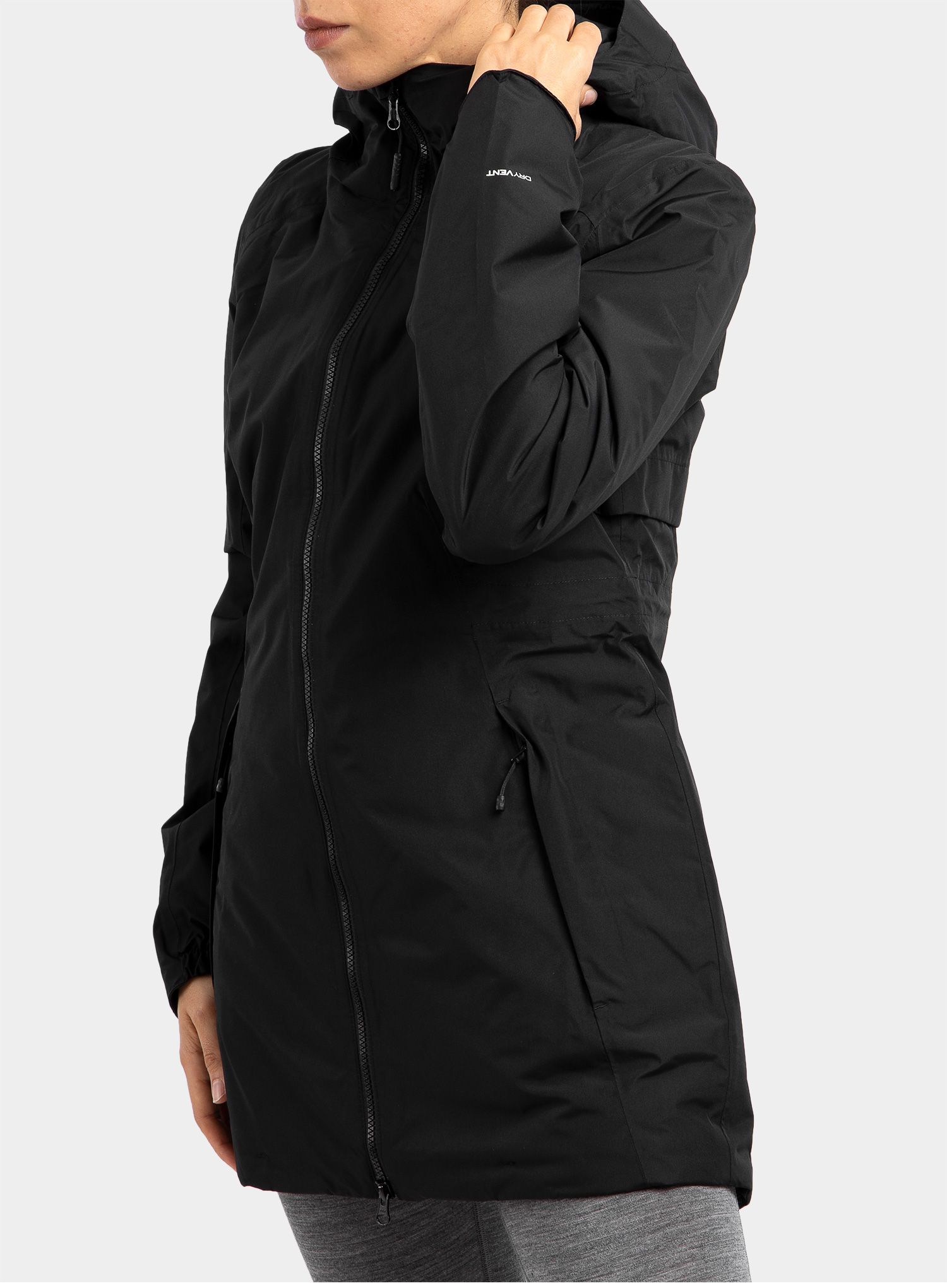 Дамско палто The North Face Hikesteller Insulated Parka - tnf black/tnf black