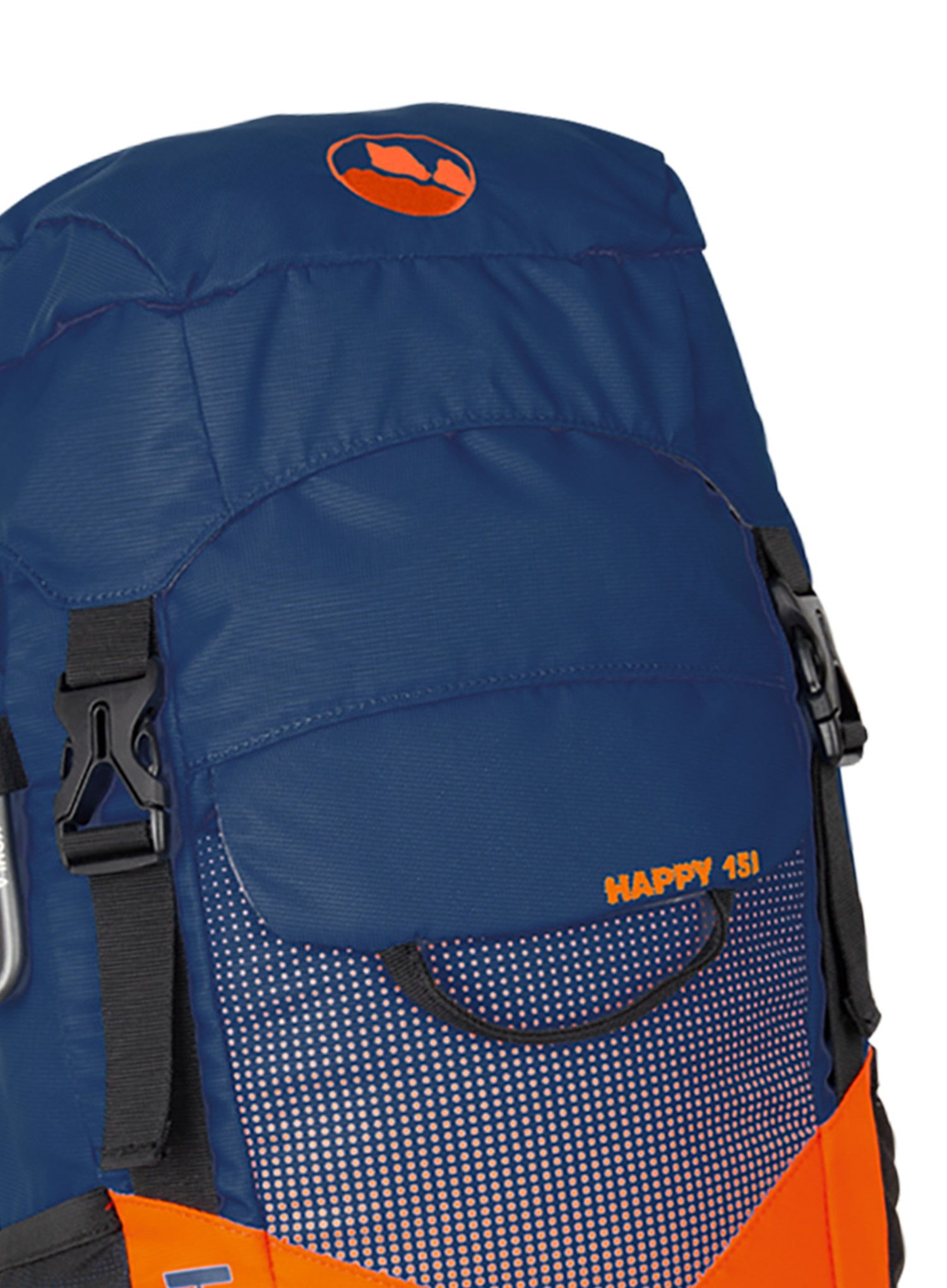 Детска раница Kohla Happy 15L - navy peony/red orange