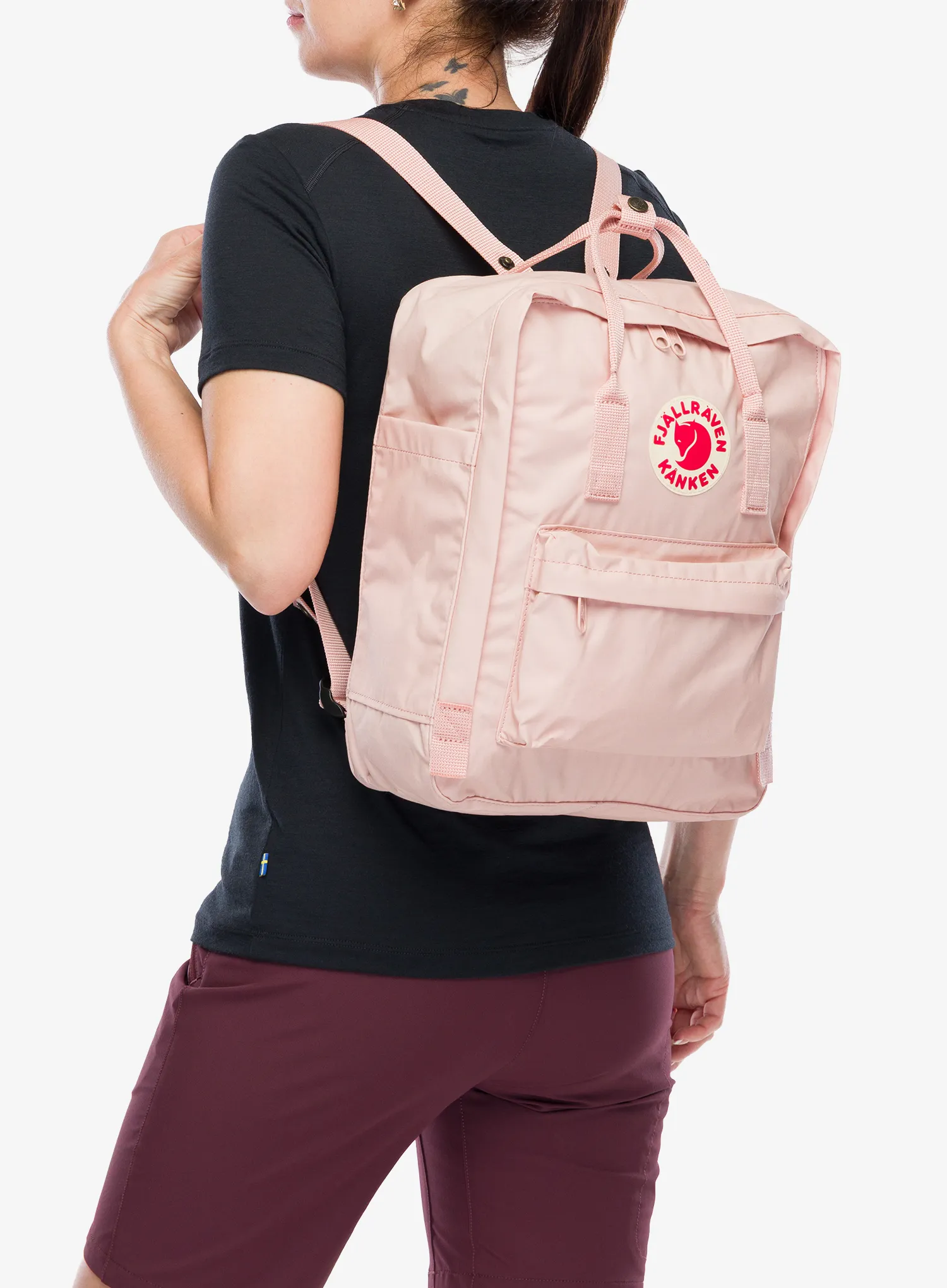Градска раница Fjallraven Kanken - chalk rose