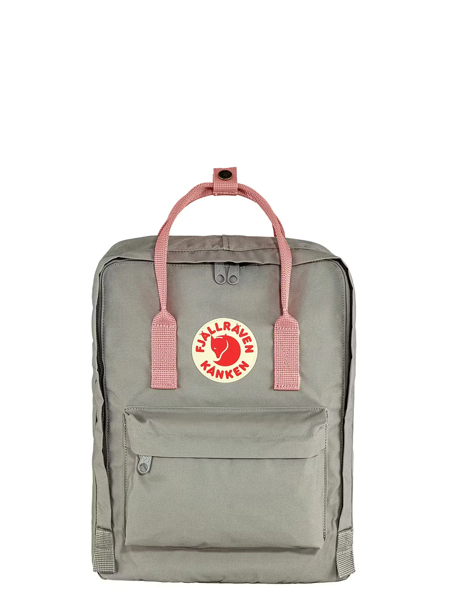 Градска раница Fjallraven Kanken - fog/pink