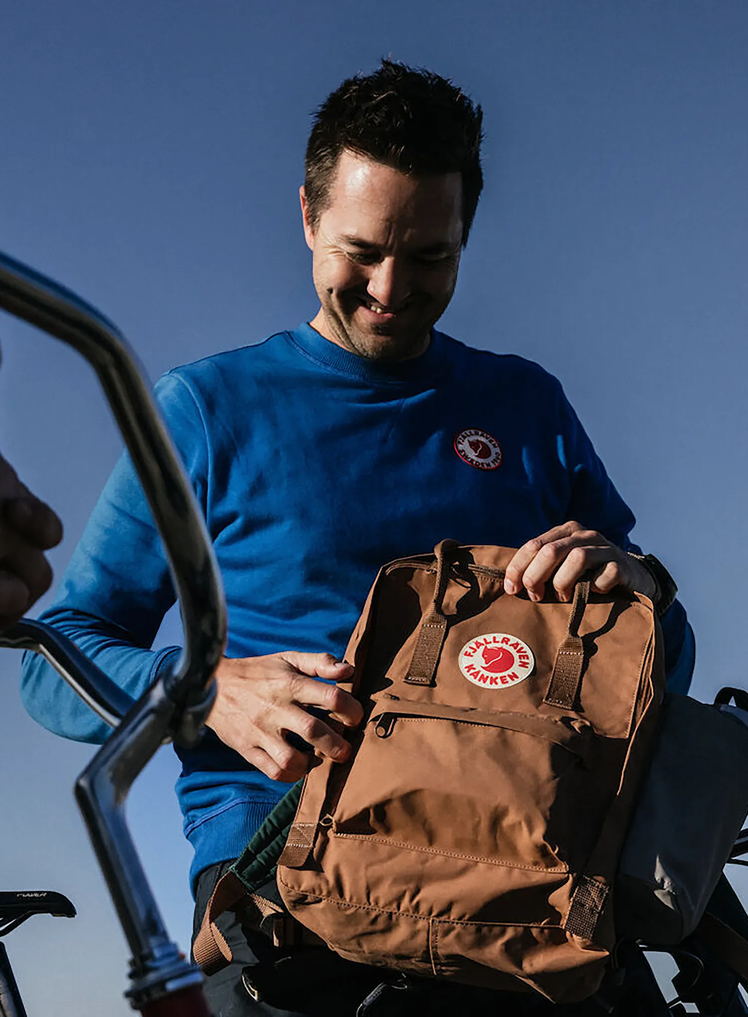 Градска раница Fjallraven Kanken - green