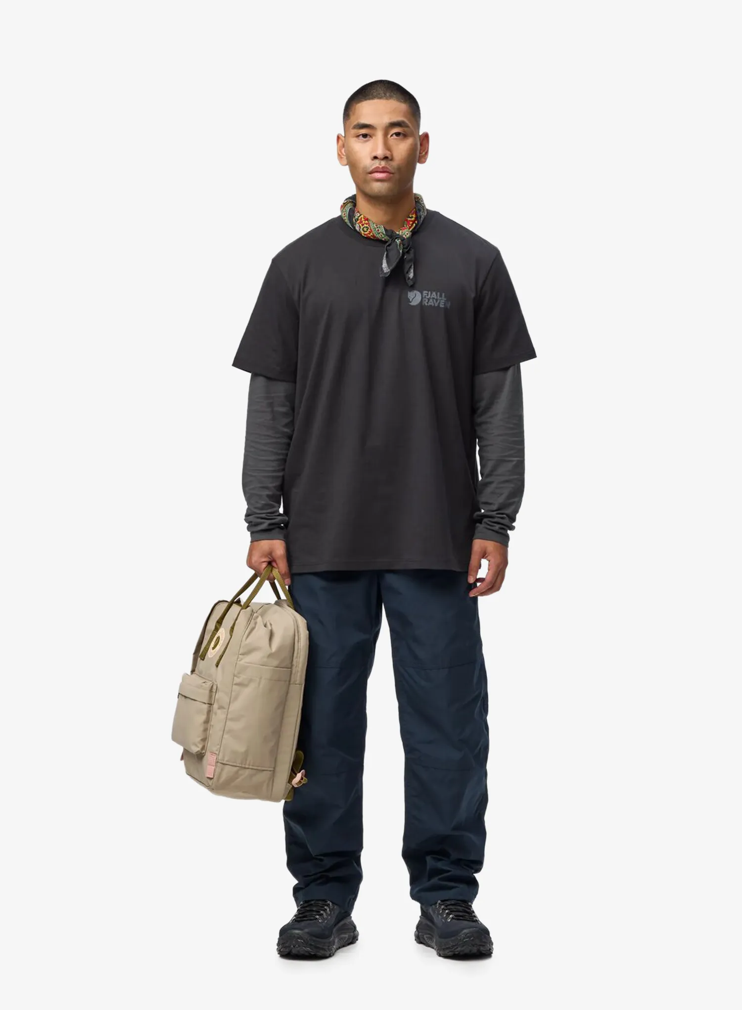 Градска раница Fjallraven Kanken Koncept Laptop 15" - fossil/foliage green