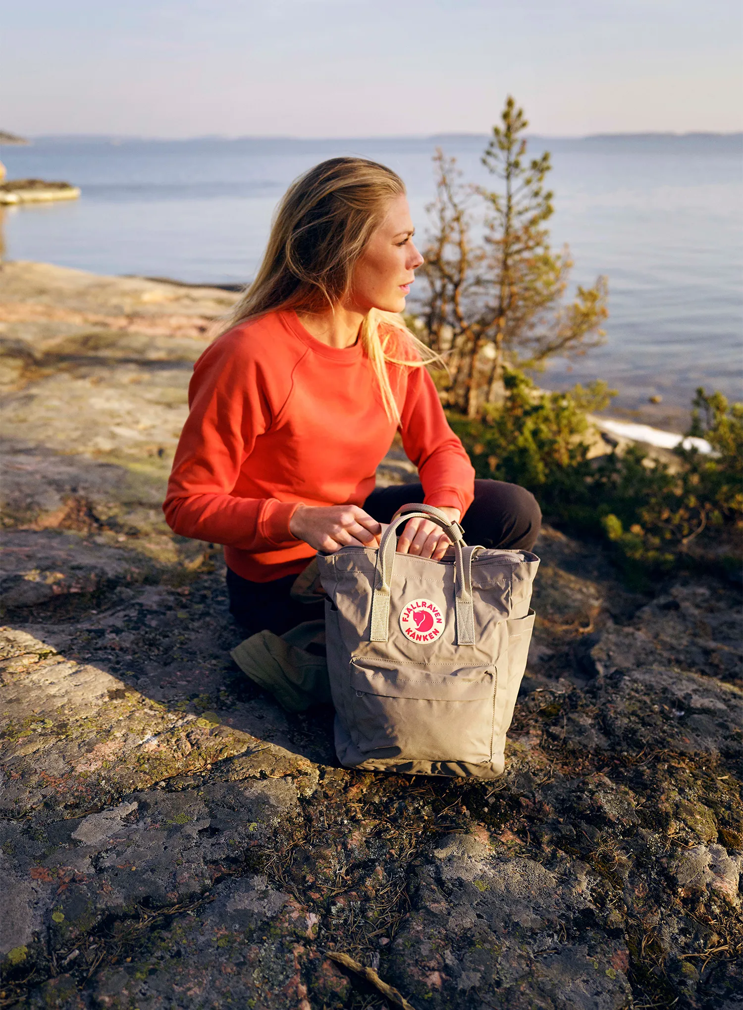 Градска раница Fjallraven Kanken Totepack - fog