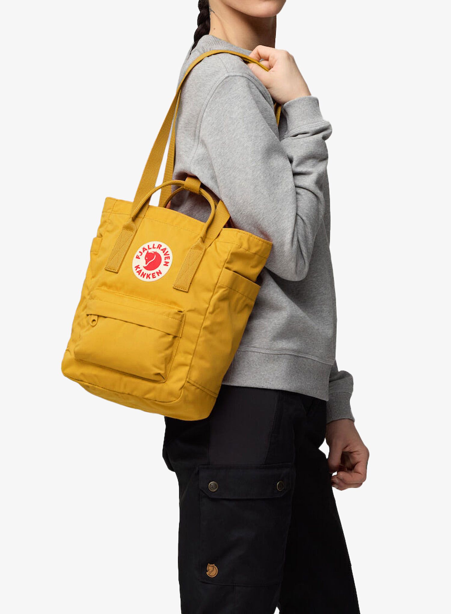 Градска раница Fjallraven Kanken Totepack Mini ochre