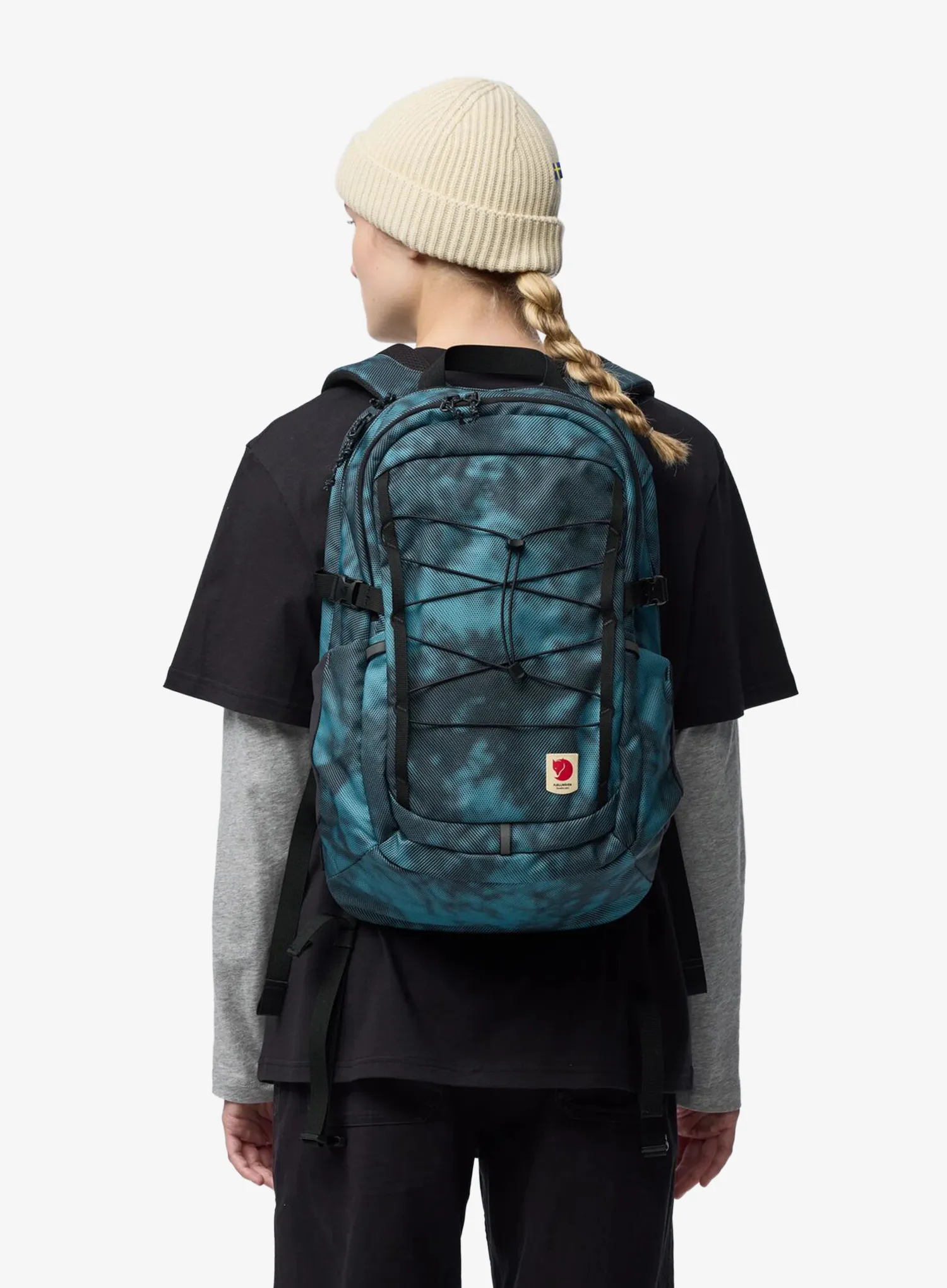 Градска раница Fjallraven Skule Graphics 24 - teal/shade
