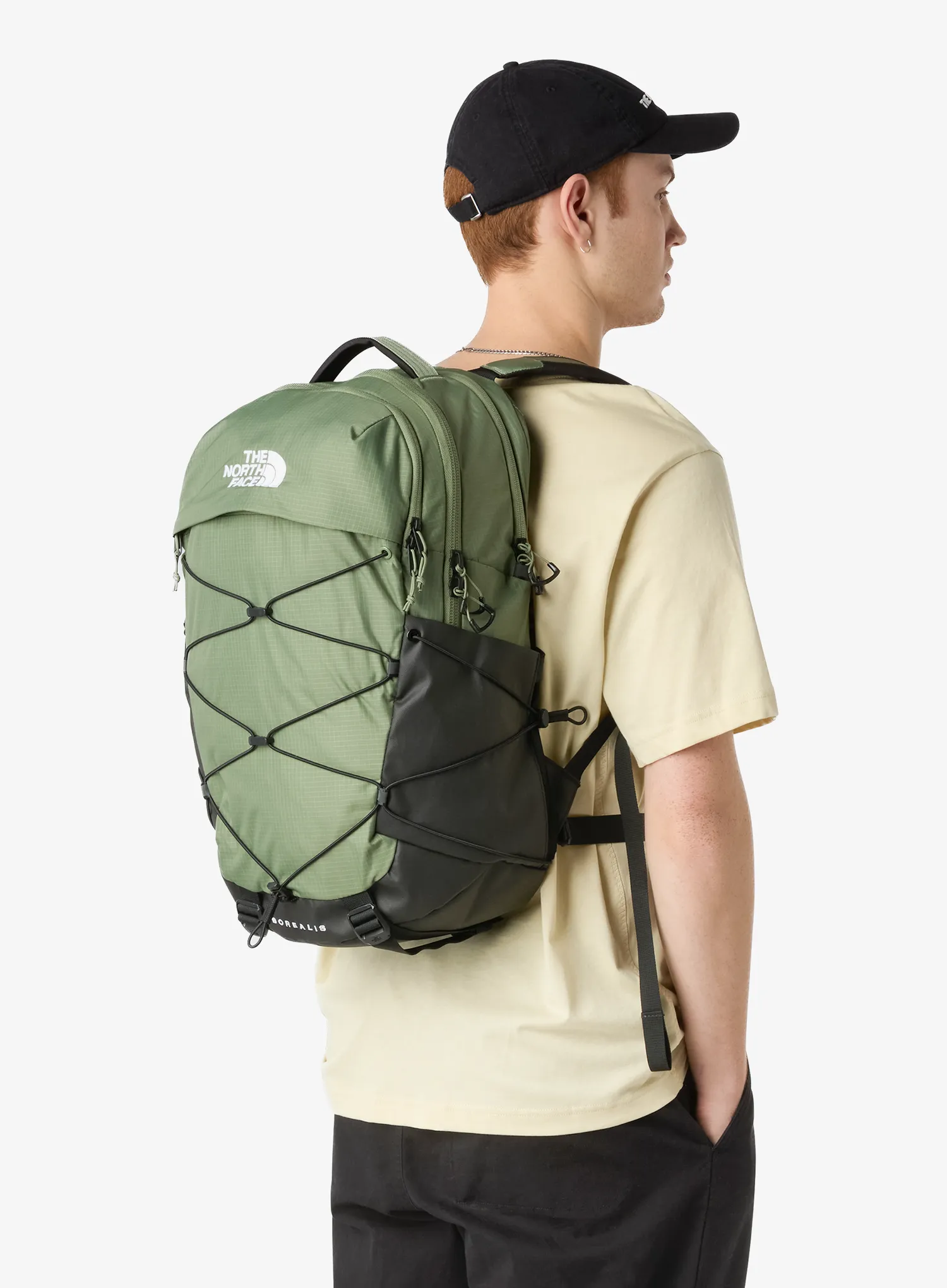 Градска раница The North Face Borealis - bark mist/tnf black