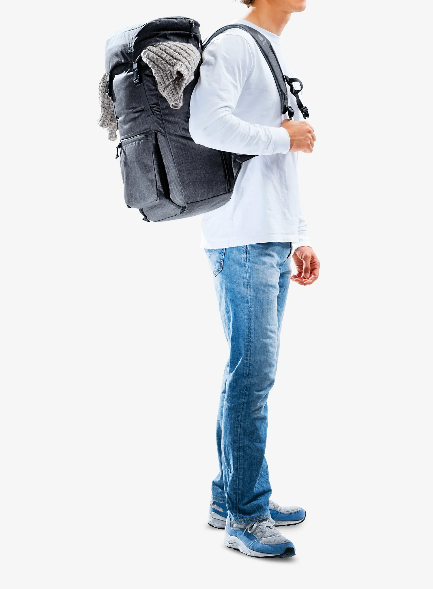 Раница за лаптоп Deuter Walker 24 - black/black