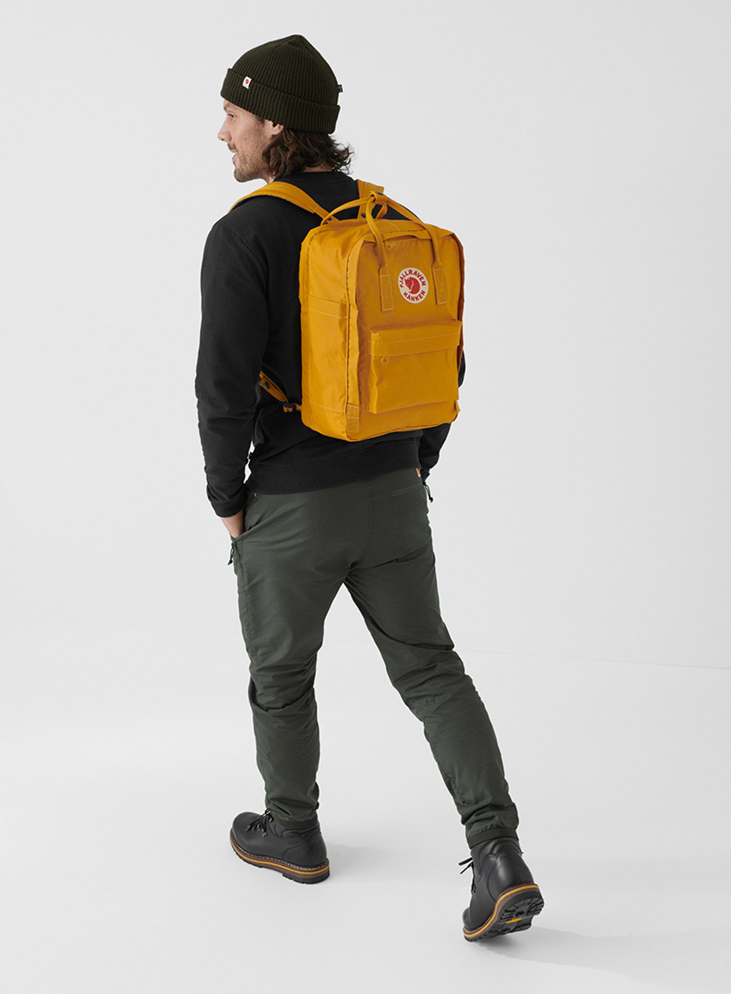 Раница за лаптоп Fjallraven Kanken Laptop 15 - ochre/ochre