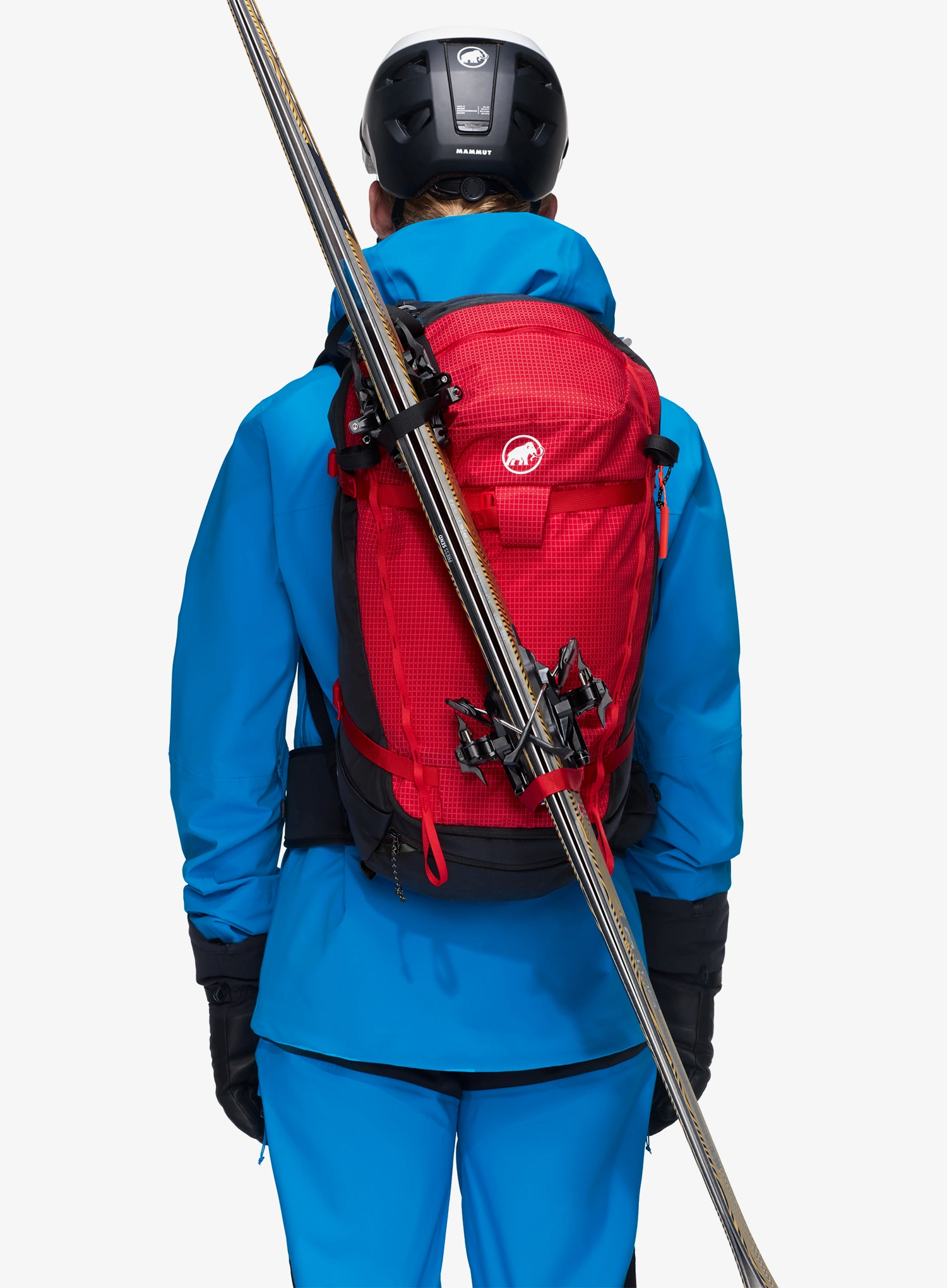 Скиорска раница Mammut Aenergy ST 32 - mammut red/black
