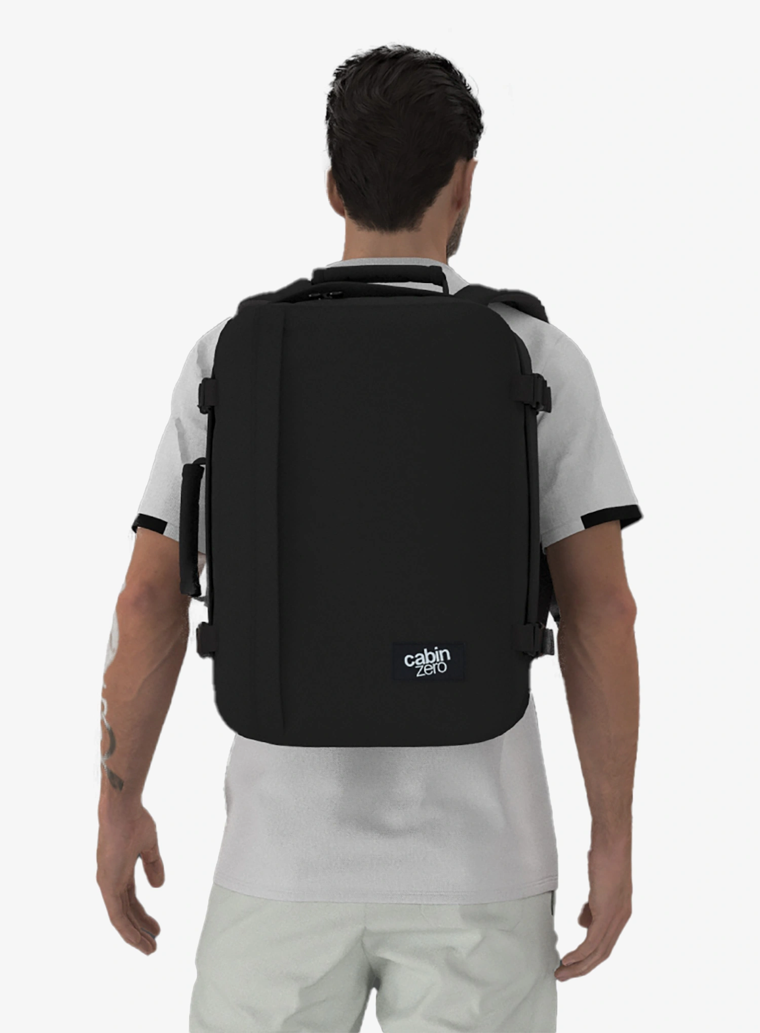 Раница за пътуване CabinZero Classic 44 L - absolute black