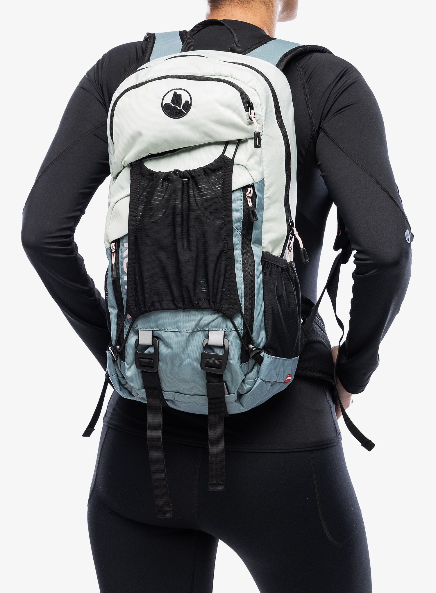 Велосипедна раница Kohla Challenger 16L - stormy sea/milky green