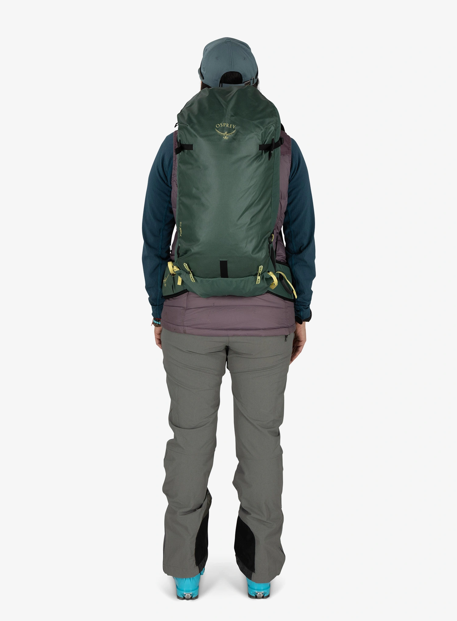 Раница за ски туринг Osprey Firn 28 - tundra green