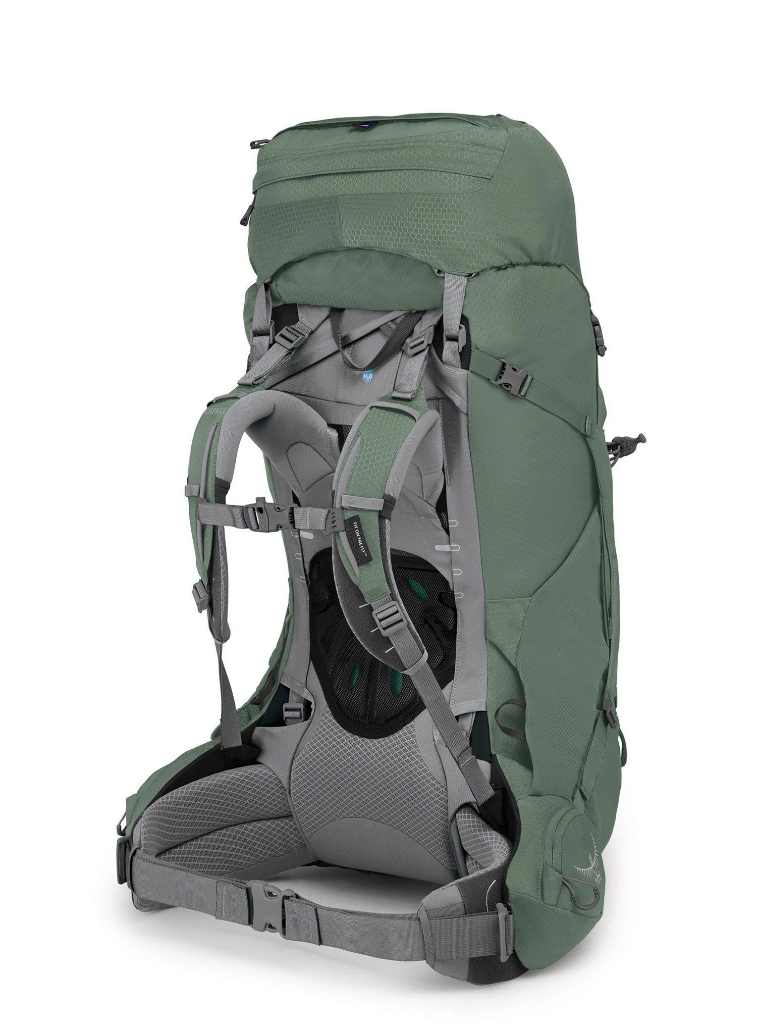 Дамска трекинг раница Osprey Ariel 65 - koseret green