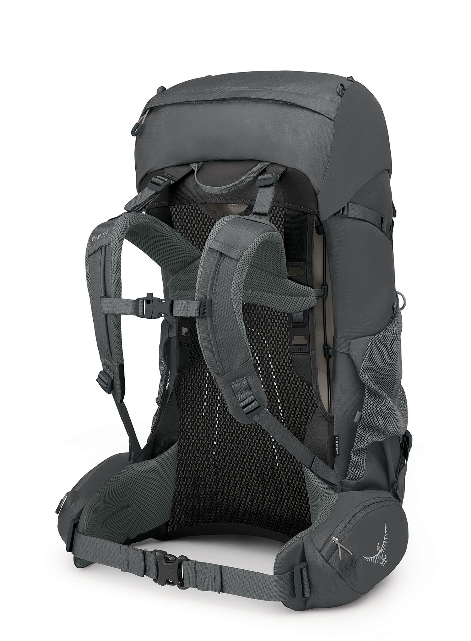 Дамска трекинг раница Osprey Renn 65 - dark charcoal/gray wolf