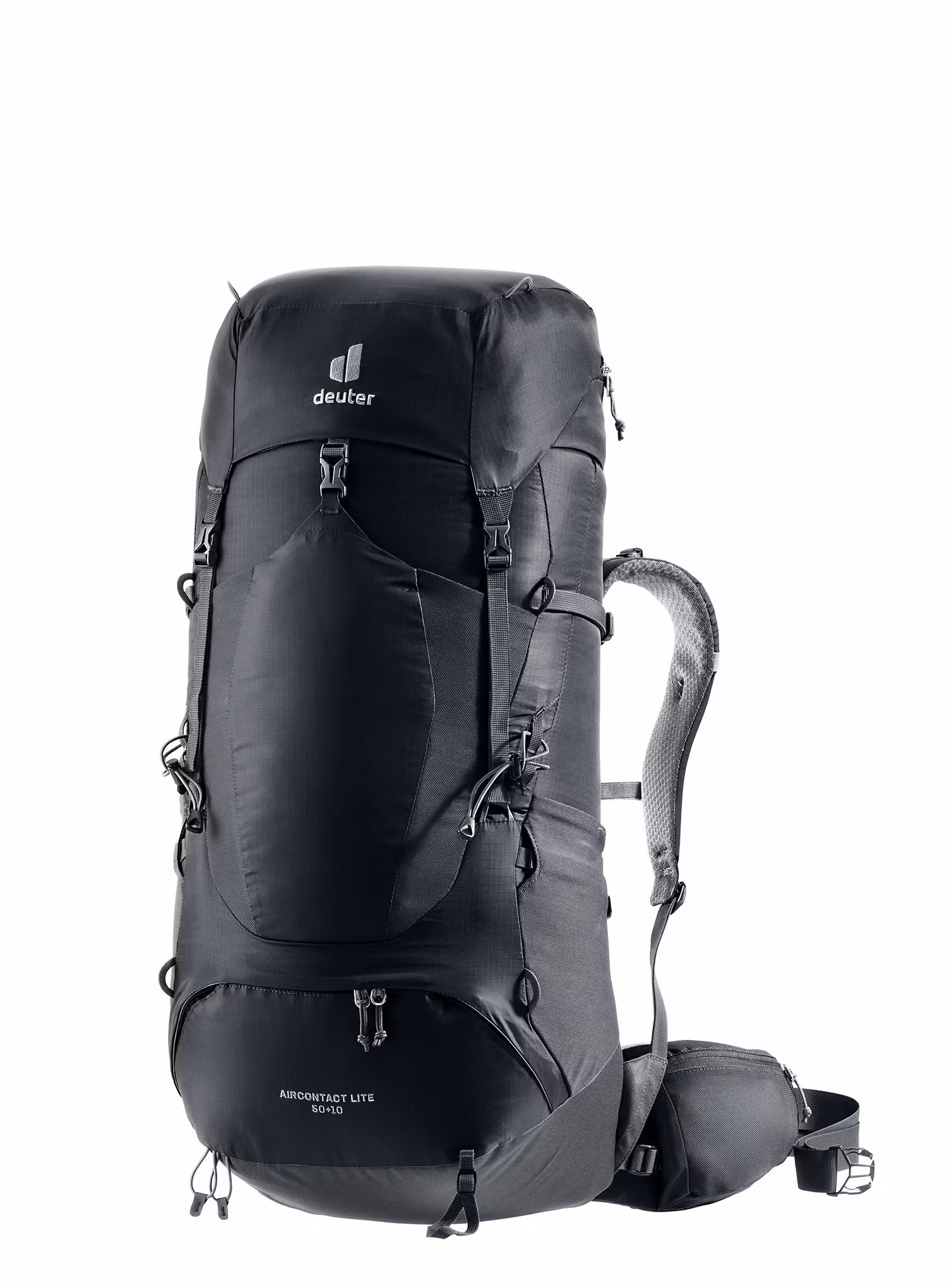 Трекинг раница Deuter Aircontact Lite 50 + 10 - black/graphite