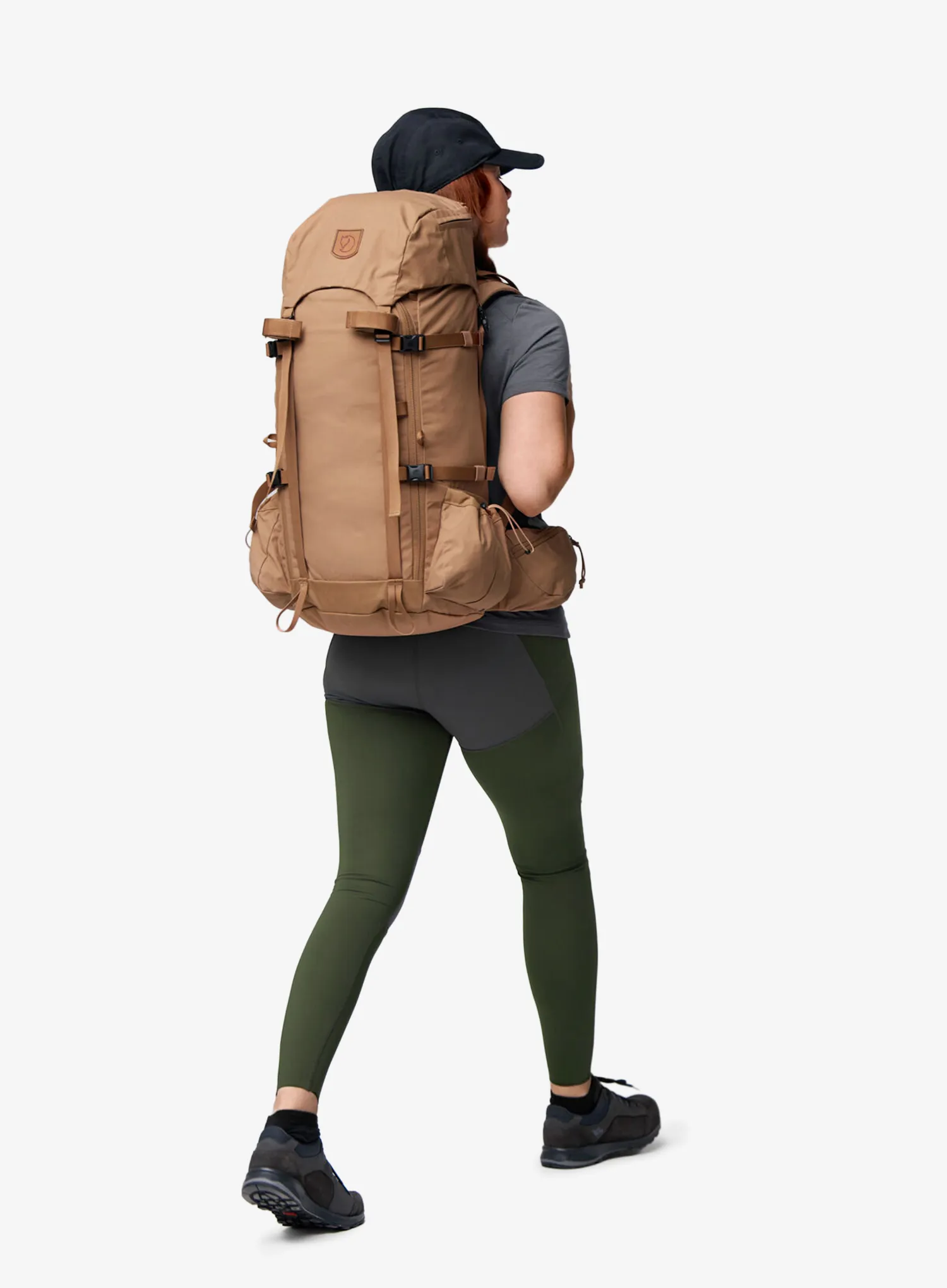 Трекинг раница Fjallraven Kajka 35 - khaki dust