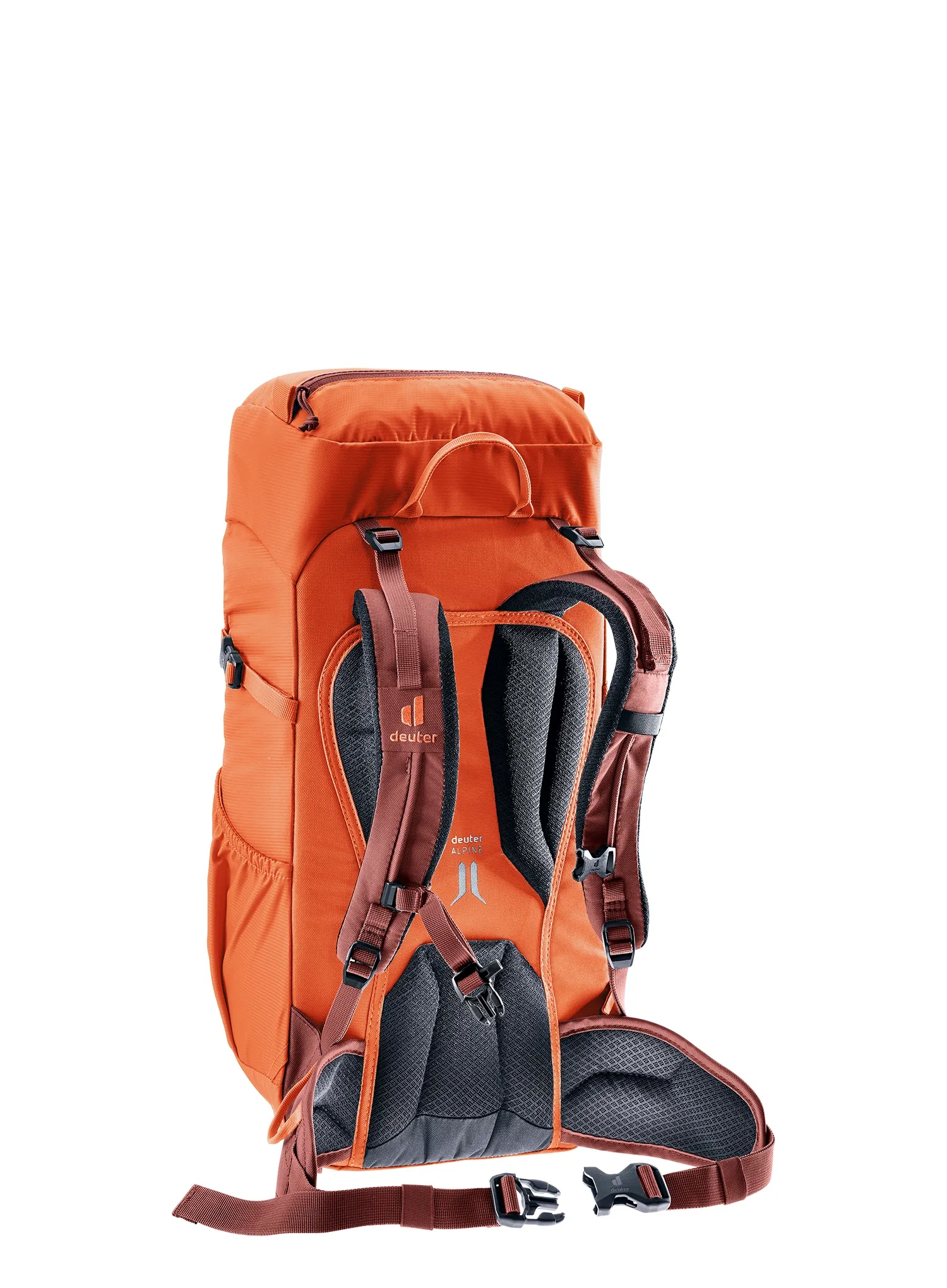 Туристическа раница за деца Deuter Climber 22 - papaya/redwood