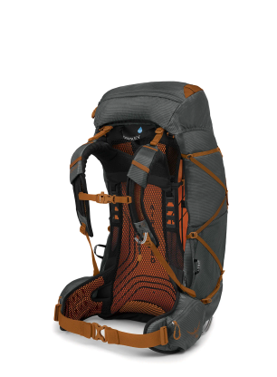 Туристическа раница Osprey Exos 58 - dark charcoal grey