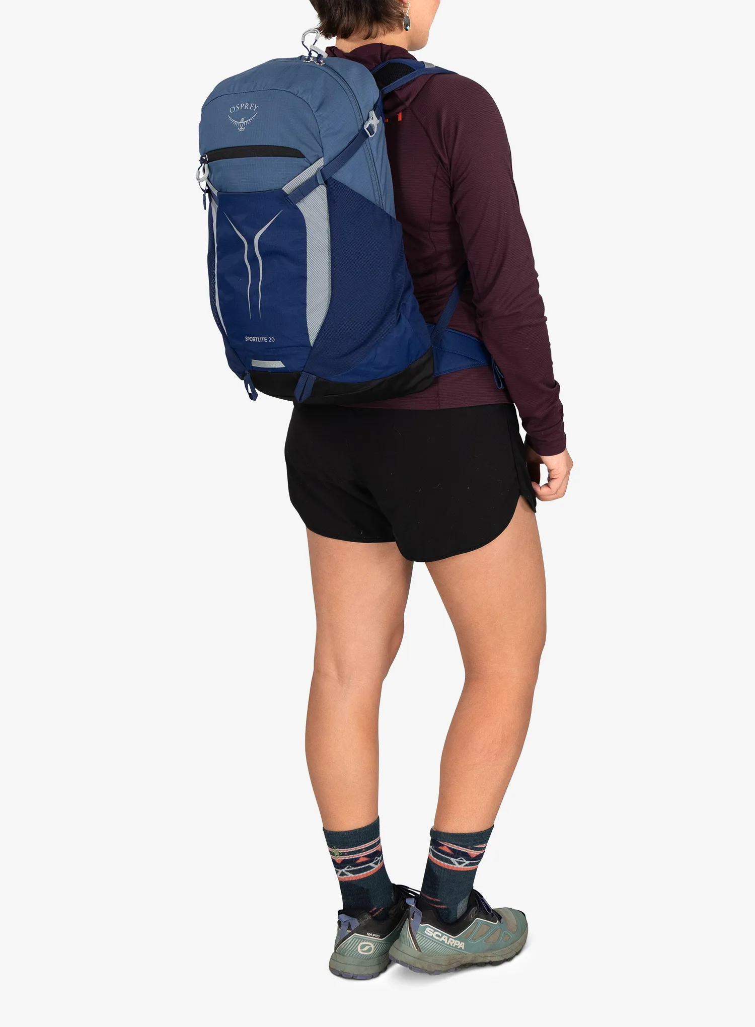 Туристическа раница Osprey Sportlite 20 - serenity blue