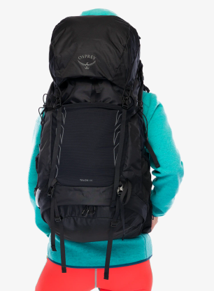 Туристическа раница Osprey Talon 44 - black coal grey