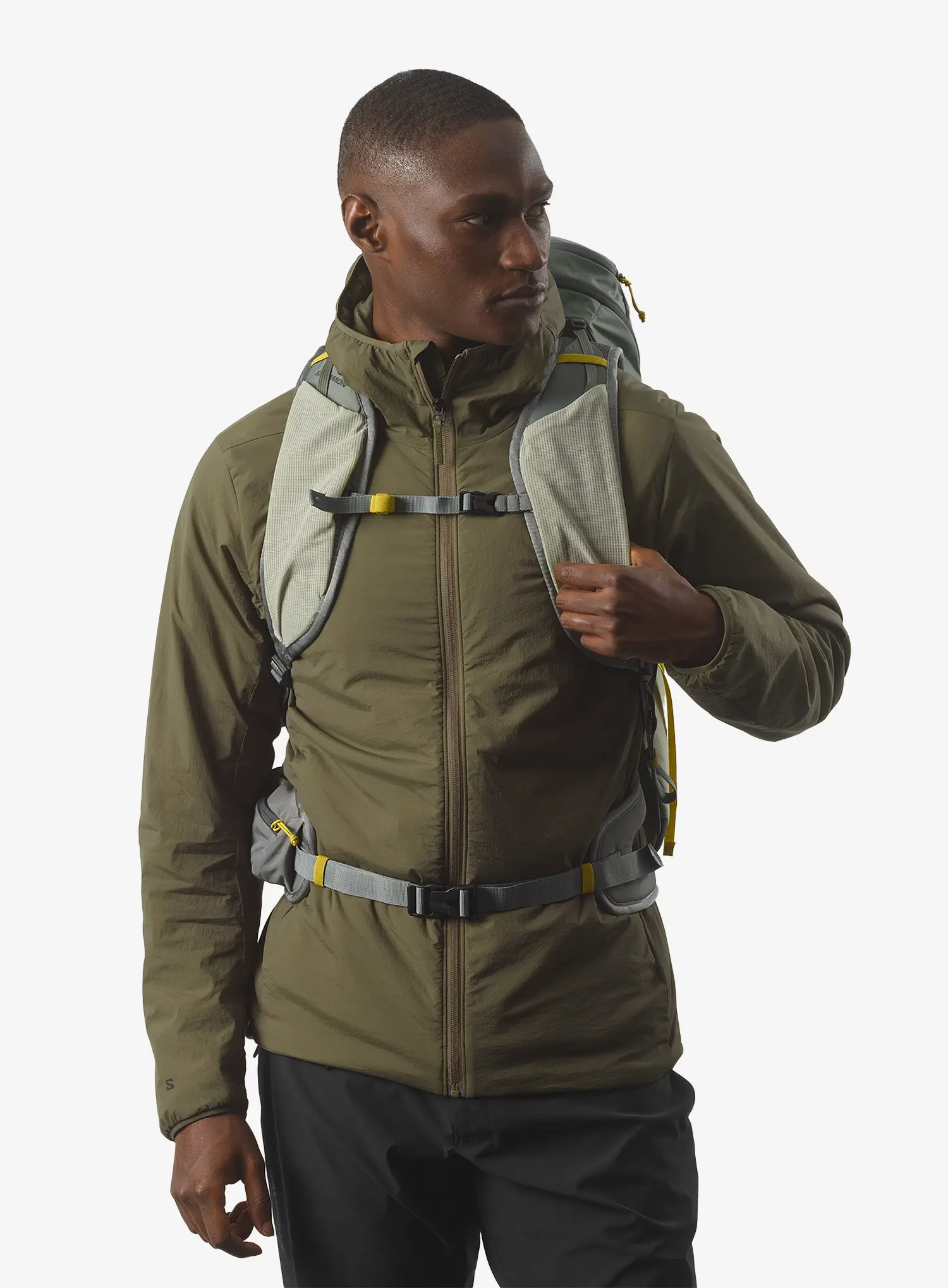 Туристическа раница Salomon Aerotrek 30 - sage/seagrass/iron