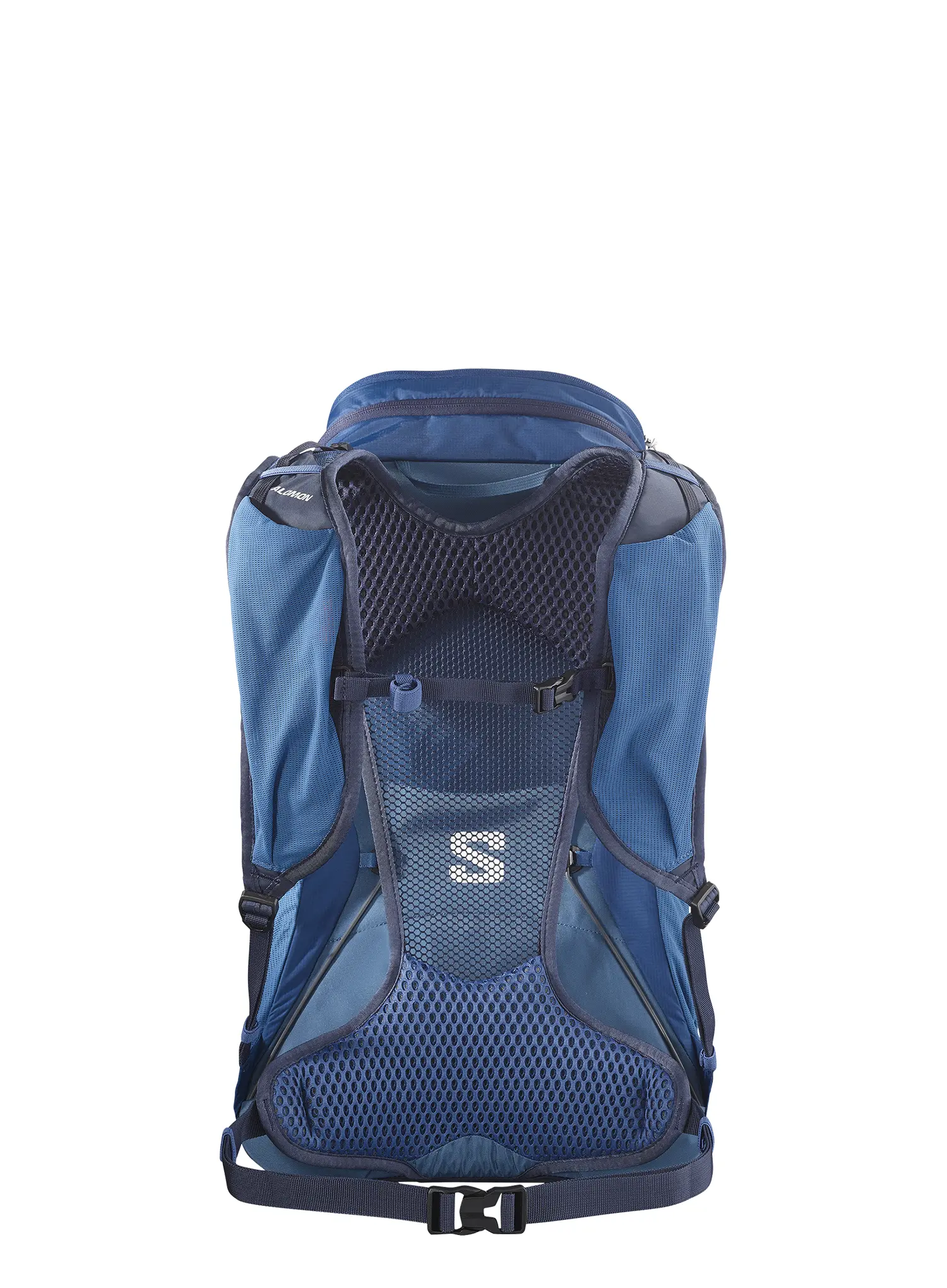 Раница с дистанционна мрежа Salomon Aerotrek 20 - poseidon/black iris/blue
