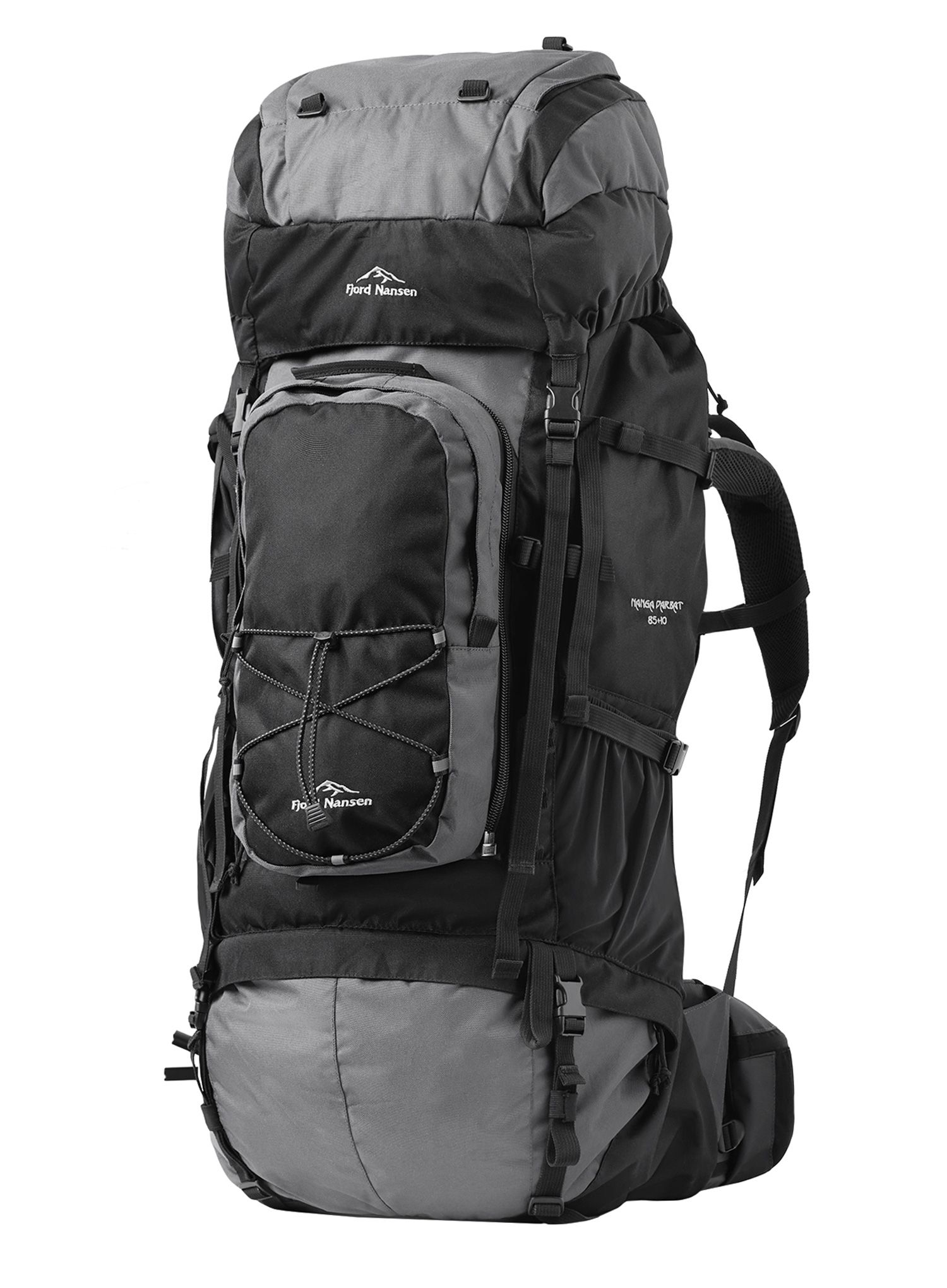 Трекинг раница Fjord Nansen Nanga Parbat 85+10l - black/graphite