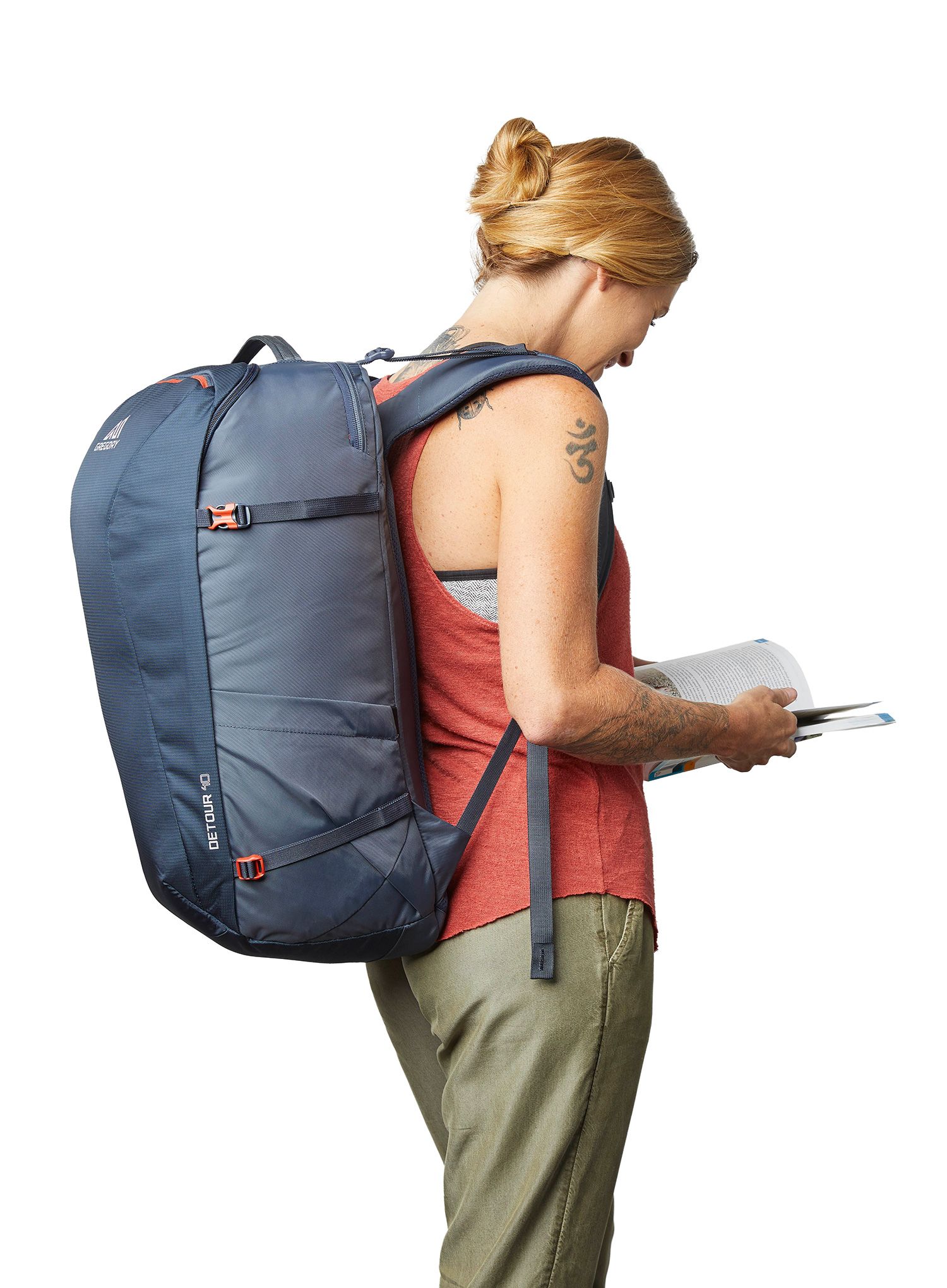Туристическа раница Gregory Detour 40 - spark navy