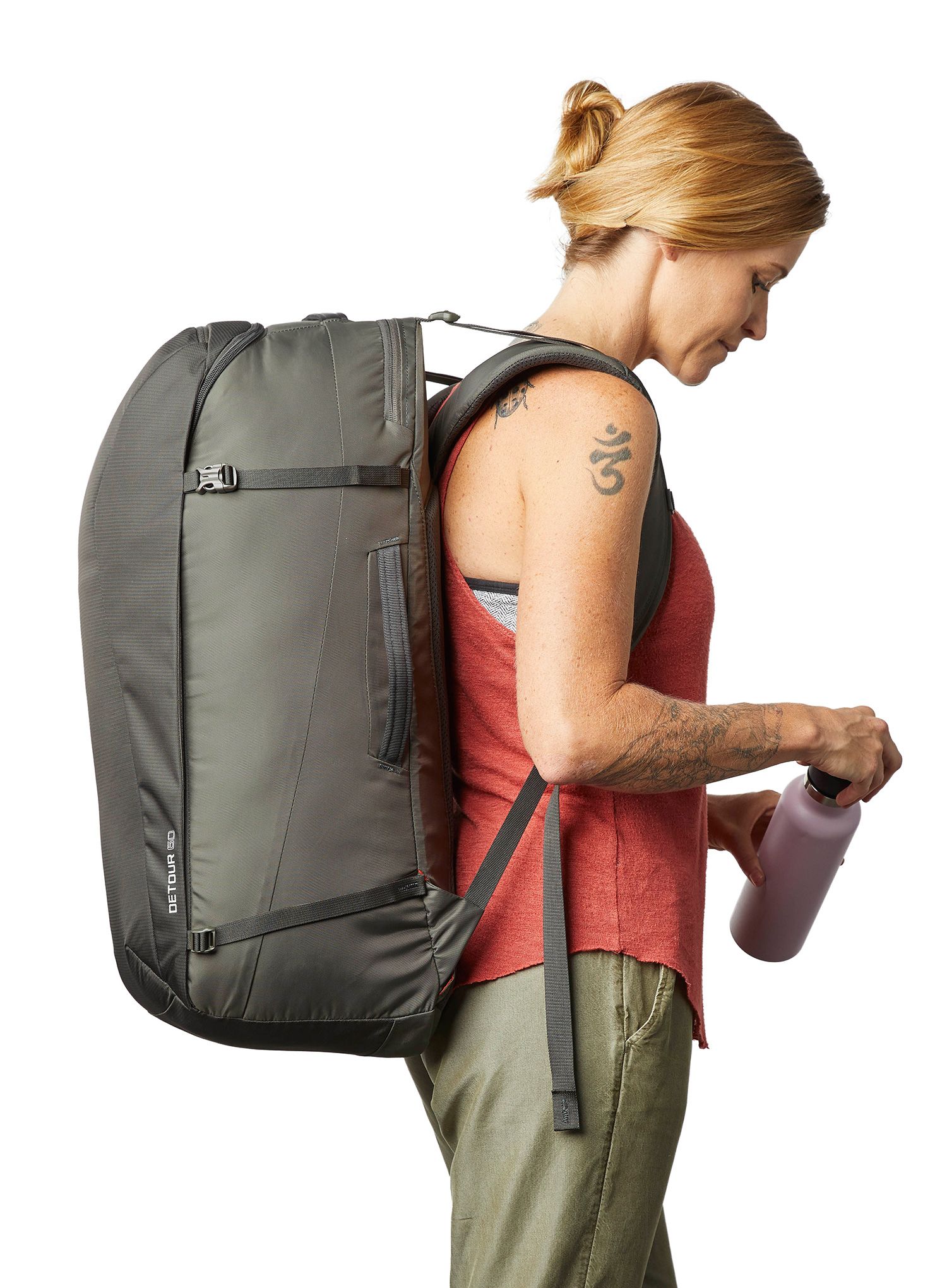 Раница за пътуване Gregory Detour 60 - anthracite grey