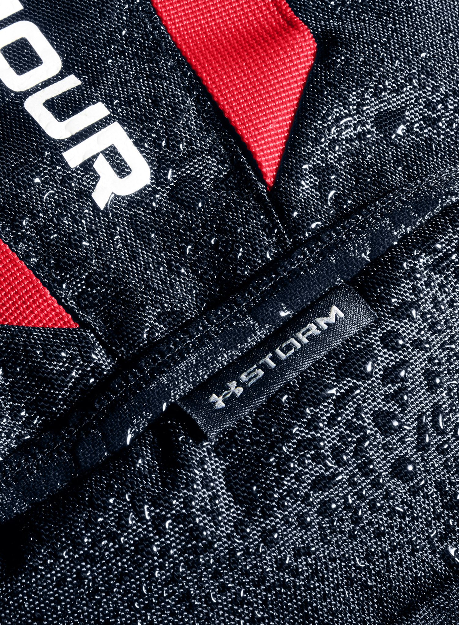 Раница за лаптоп Under Armour Hustle 5.0 Backpack - academy/red/white