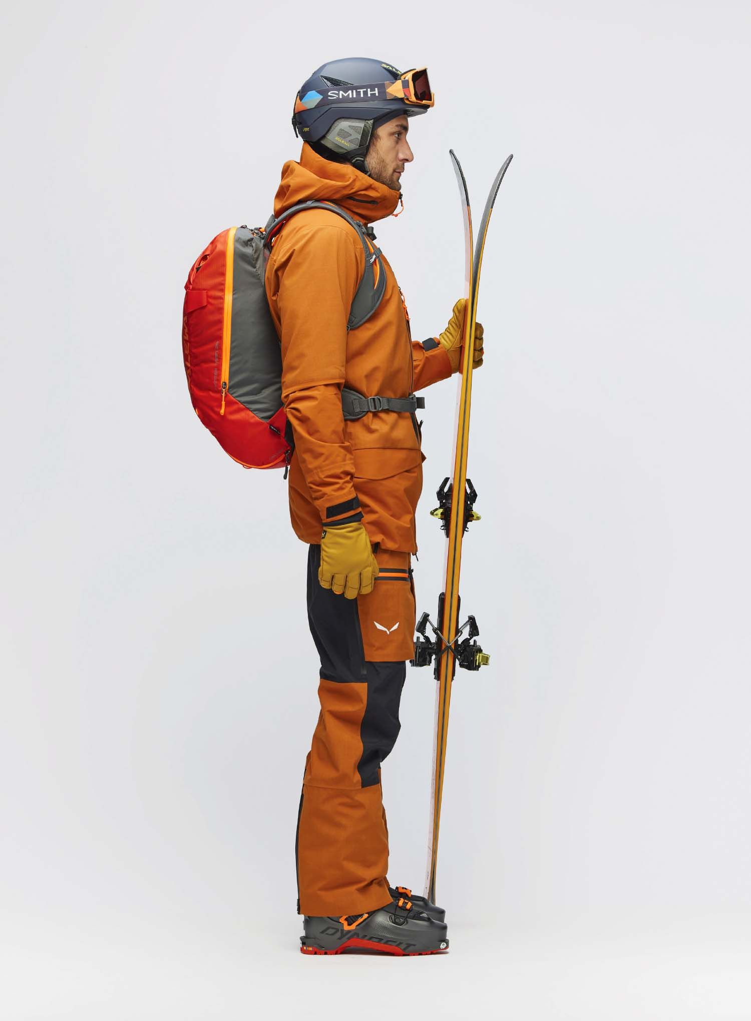 Раница за ски туринг Salewa Winter Train 26 BP - pumpkin