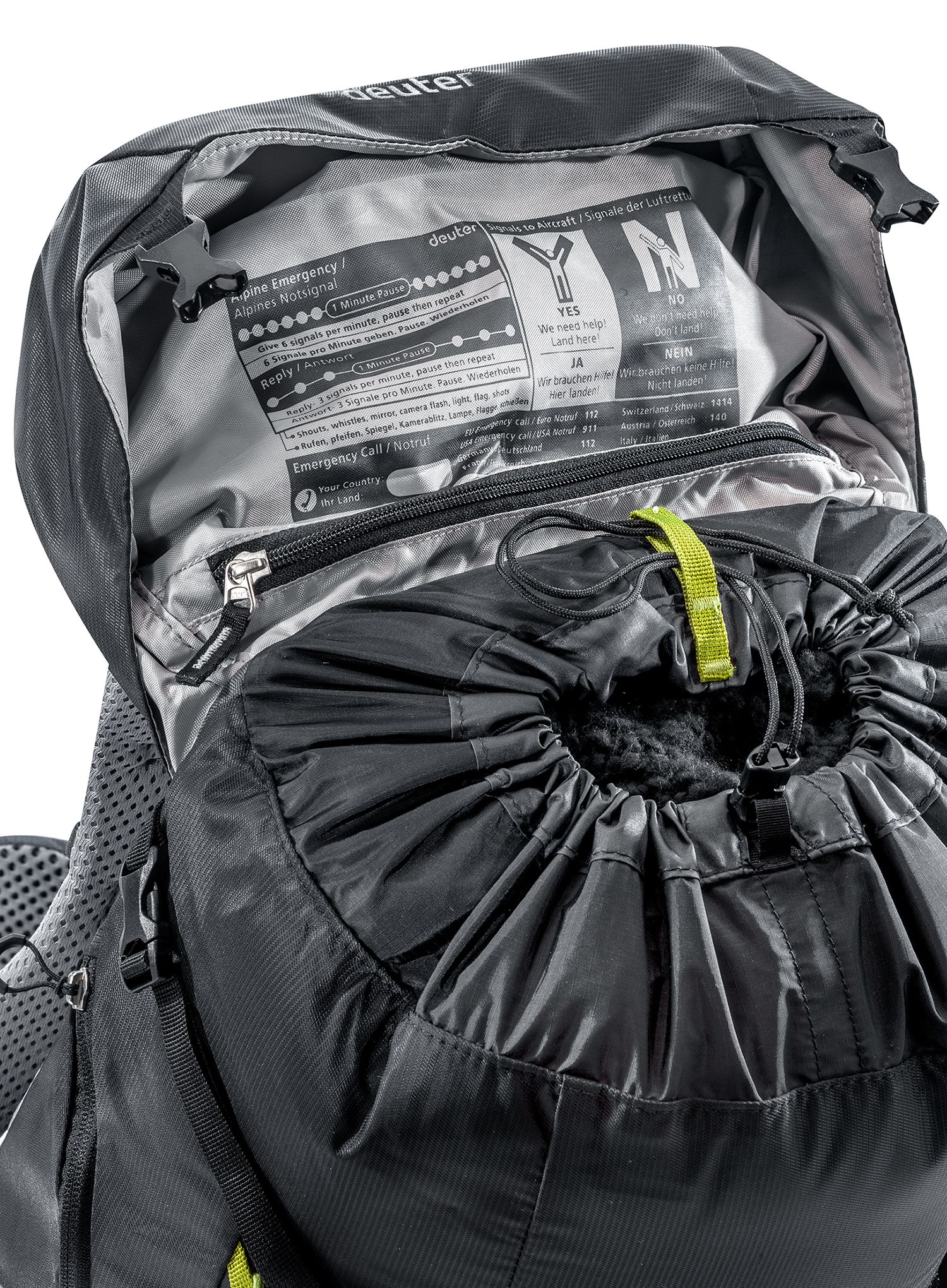 Туристическа раница Deuter Trail Pro 36 - black/graphite