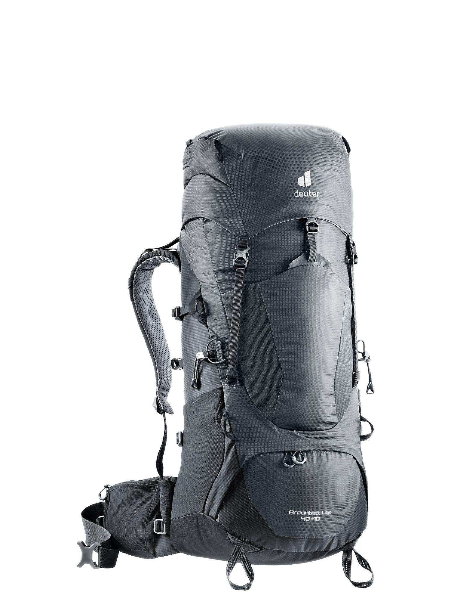 Трекинг раница Deuter Aircontact Lite 40 + 10 - black/graphite
