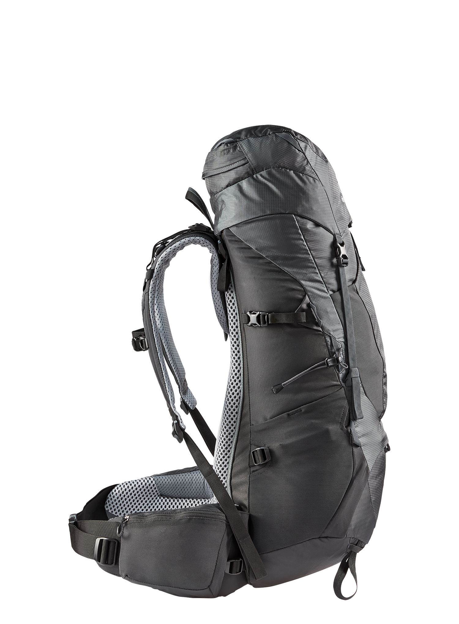 Трекинг раница Deuter Aircontact Lite 40 + 10 - black/graphite