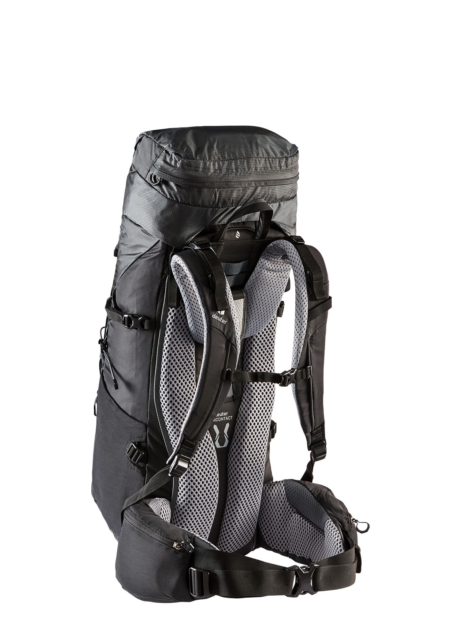 Трекинг раница Deuter Aircontact Lite 40 + 10 - black/graphite
