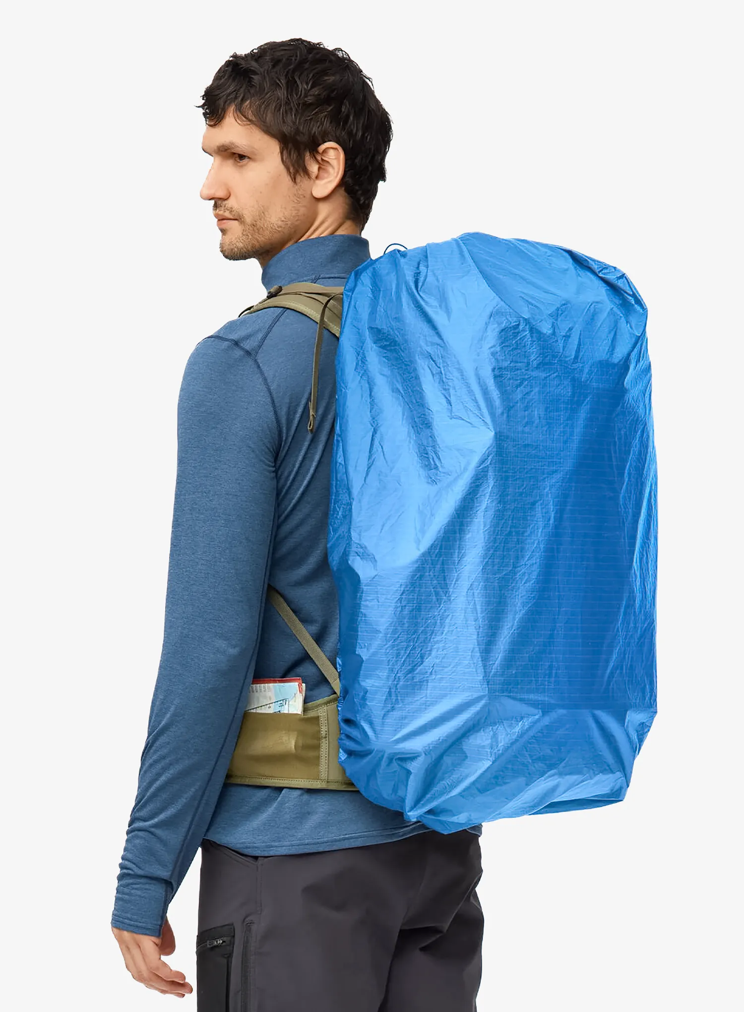 Покривало за раница Fjallraven Rain Cover Latt 45-50 - un blue