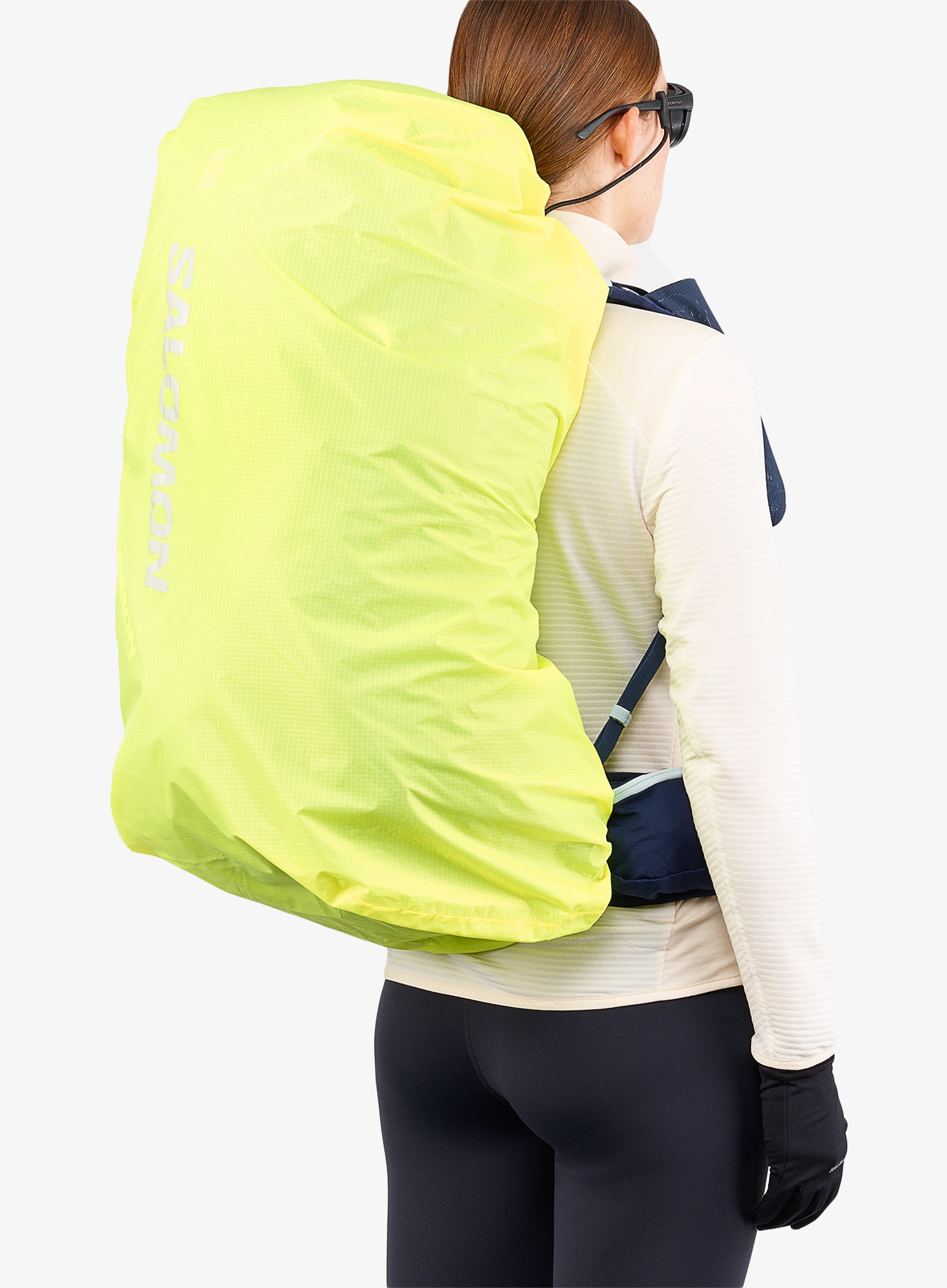 Покривало за раница Salomon Rain Cover Large - safety yellow
