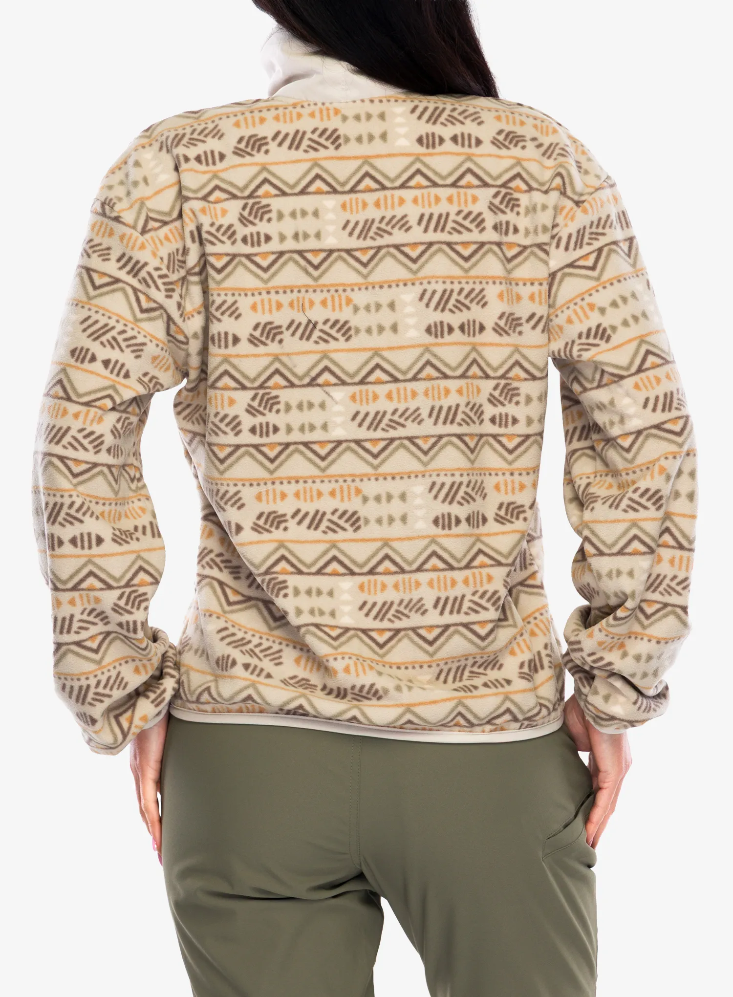 Дамски полар Columbia Sequoia Grove Printed Half Zip - dark stone horizons