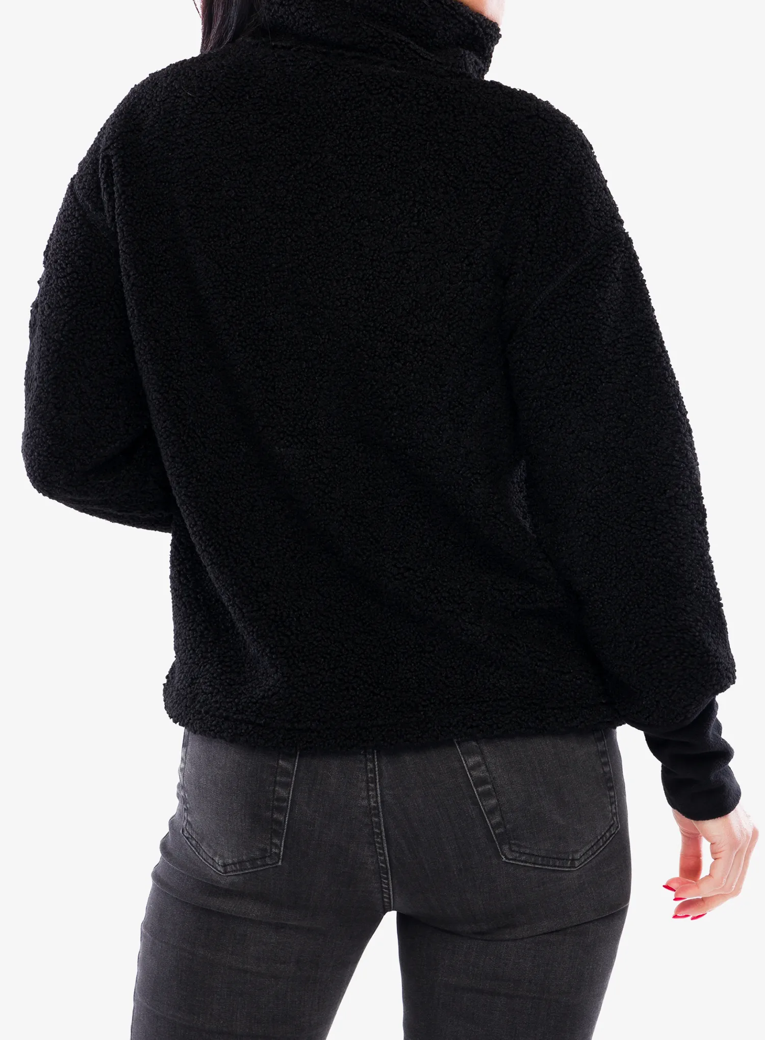 Дамски полар Didriksons Mella Full Zip 3 - black